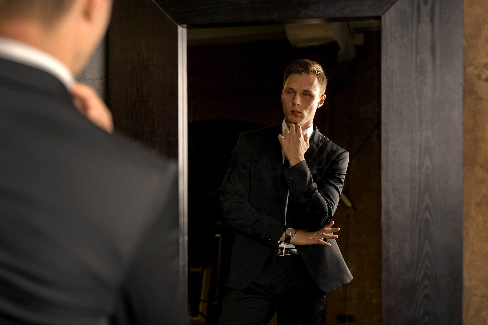 Мужской портрет в Нижнем Новгороде. Свадебный и семейный фотограф в Нижнем Новгороде Евгений Шумагин