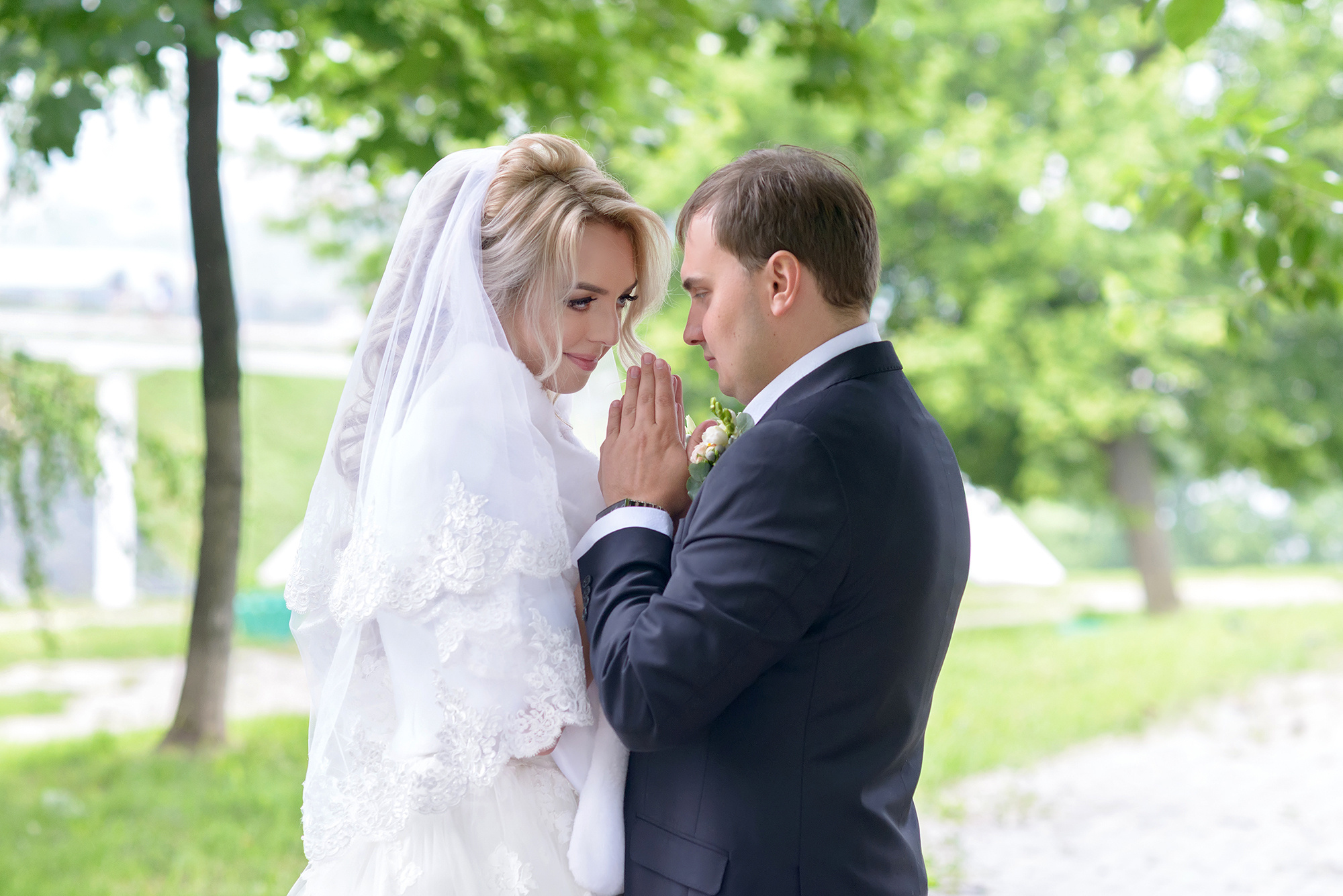 Свадебная фотосессия на природе в Нижнем Новгороде