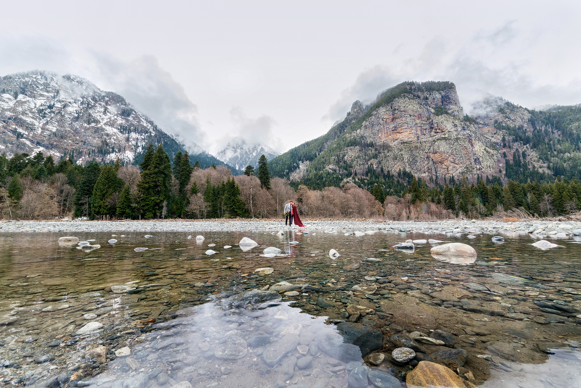 Свадебная фотосъемка в горах
