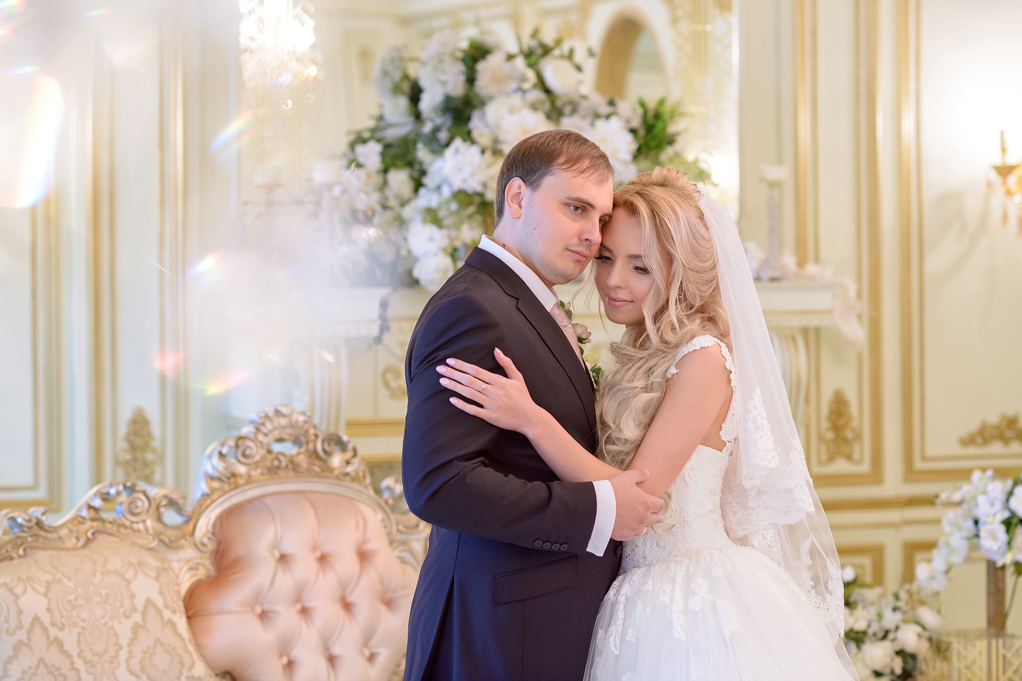 Свадебная фотосессия в фотостудии в Нижнем Новгороде