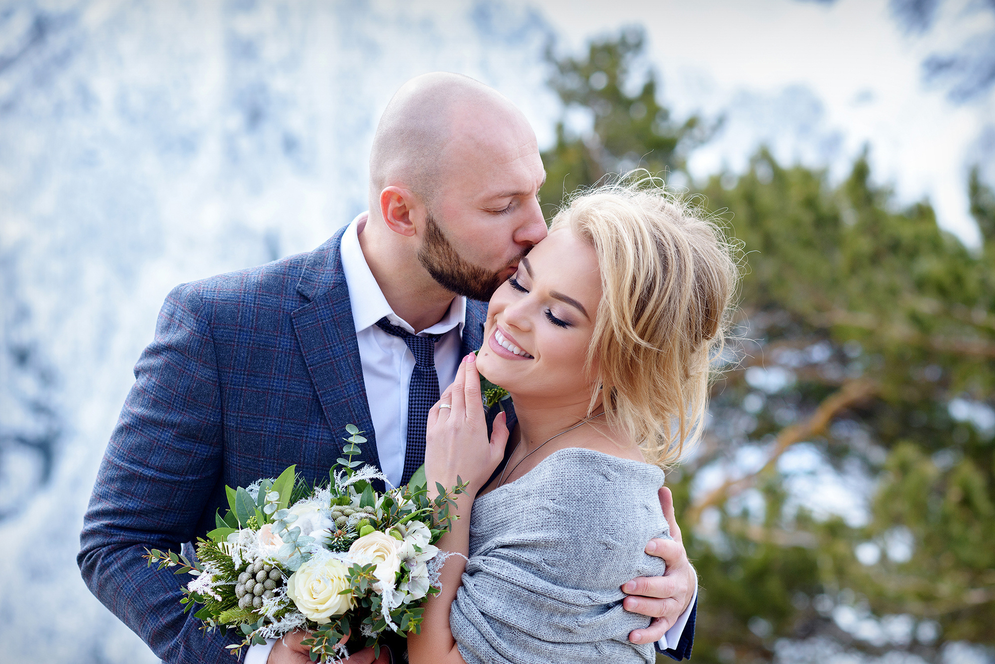 Свадебная фотосъемка в горах