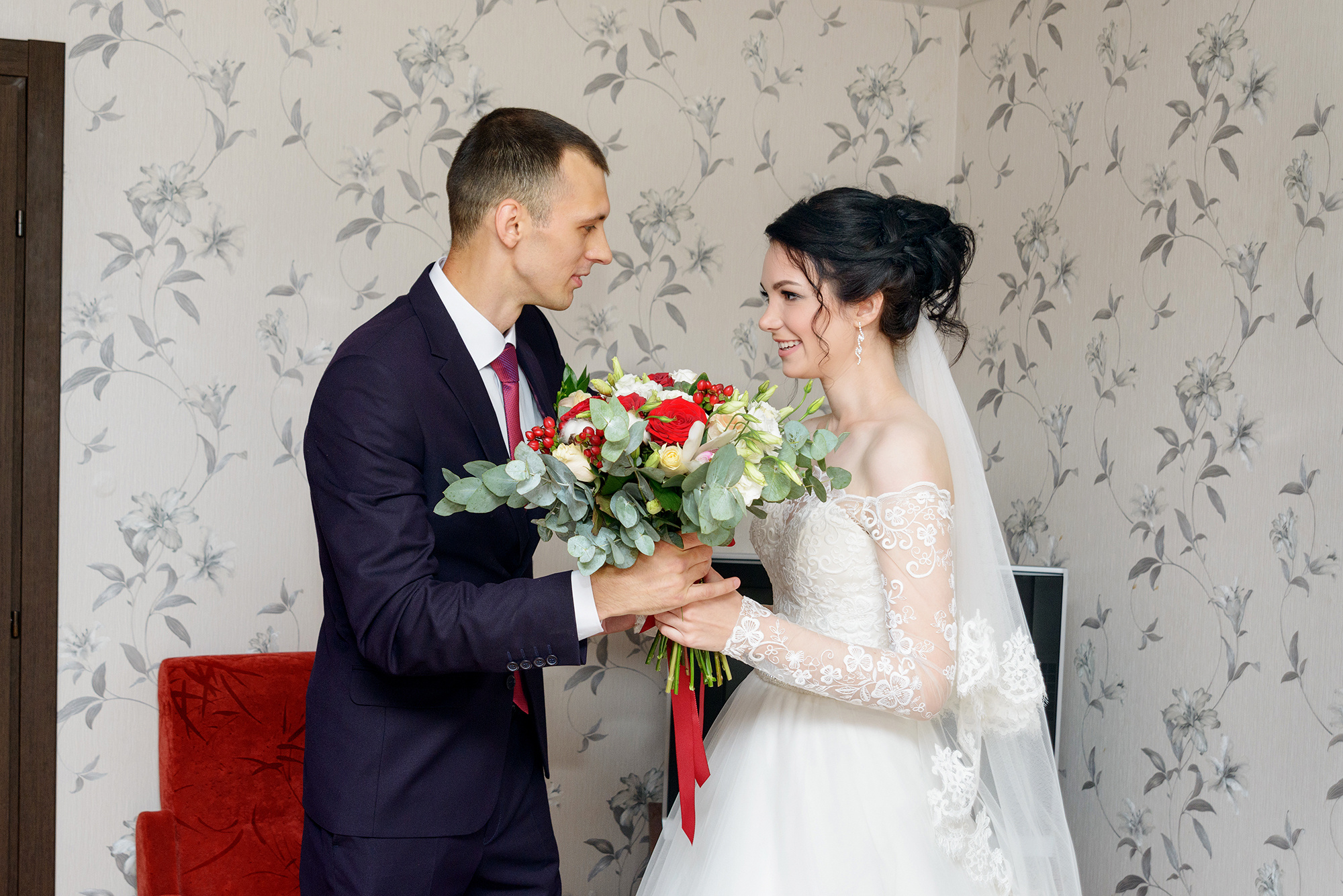 Встреча жениха и невесты