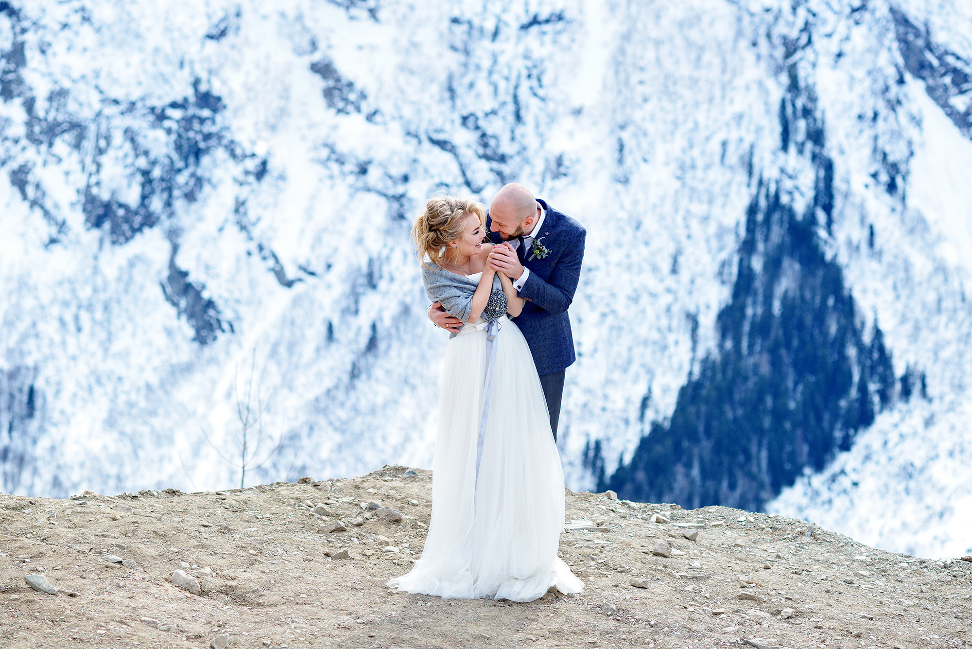 Свадебная фотосъемка в горах