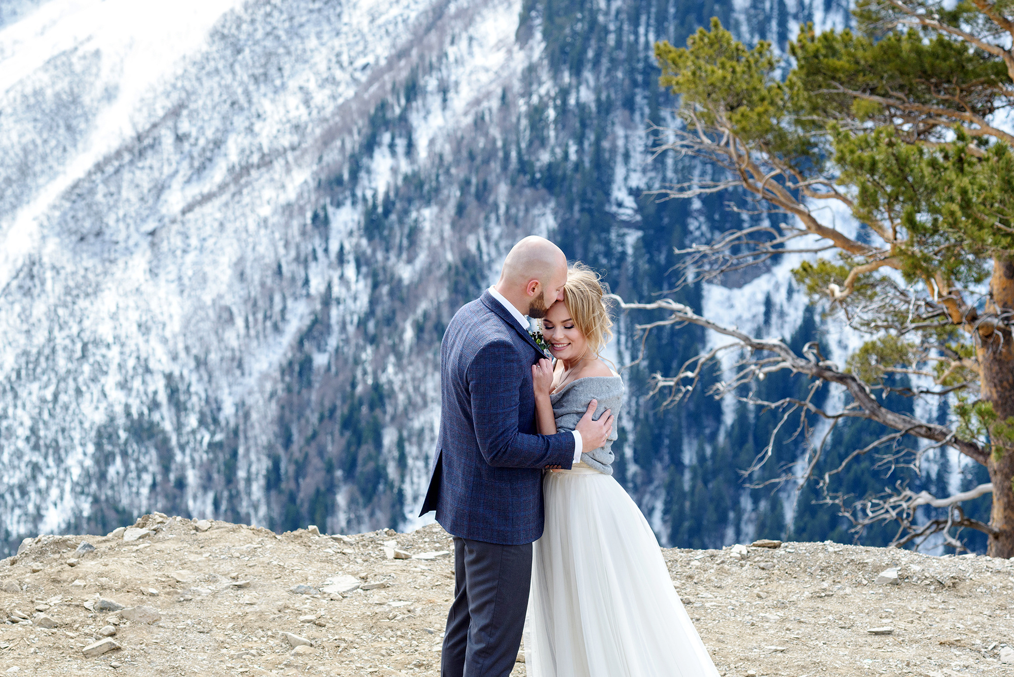 Свадебная фотосъемка в горах