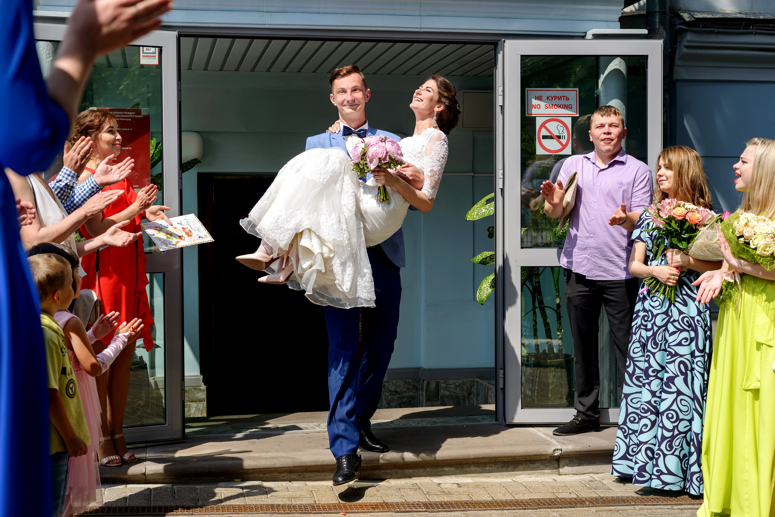 Свадебная церемония в Нижегородском загсе
