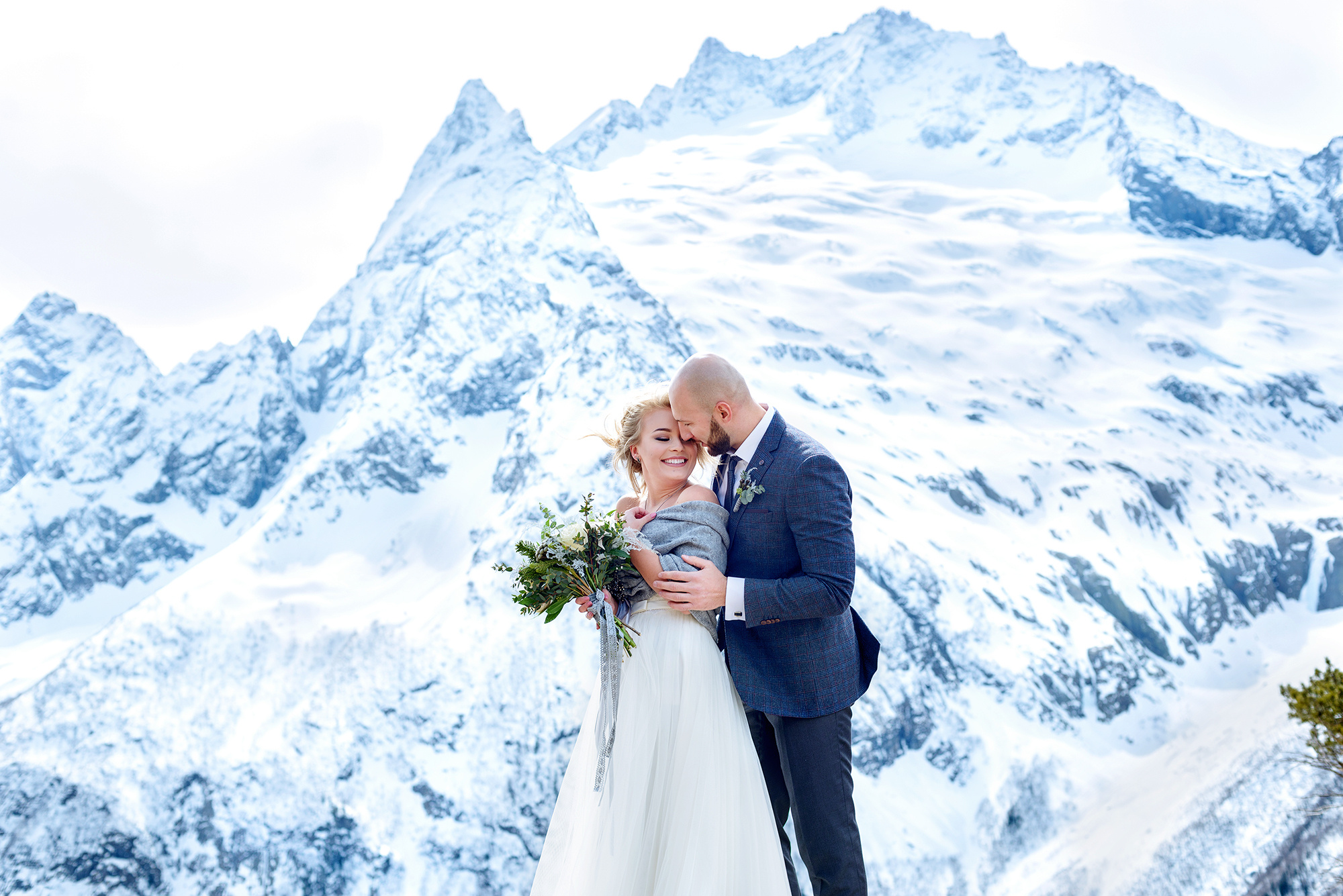 Свадебная фотосъемка в горах