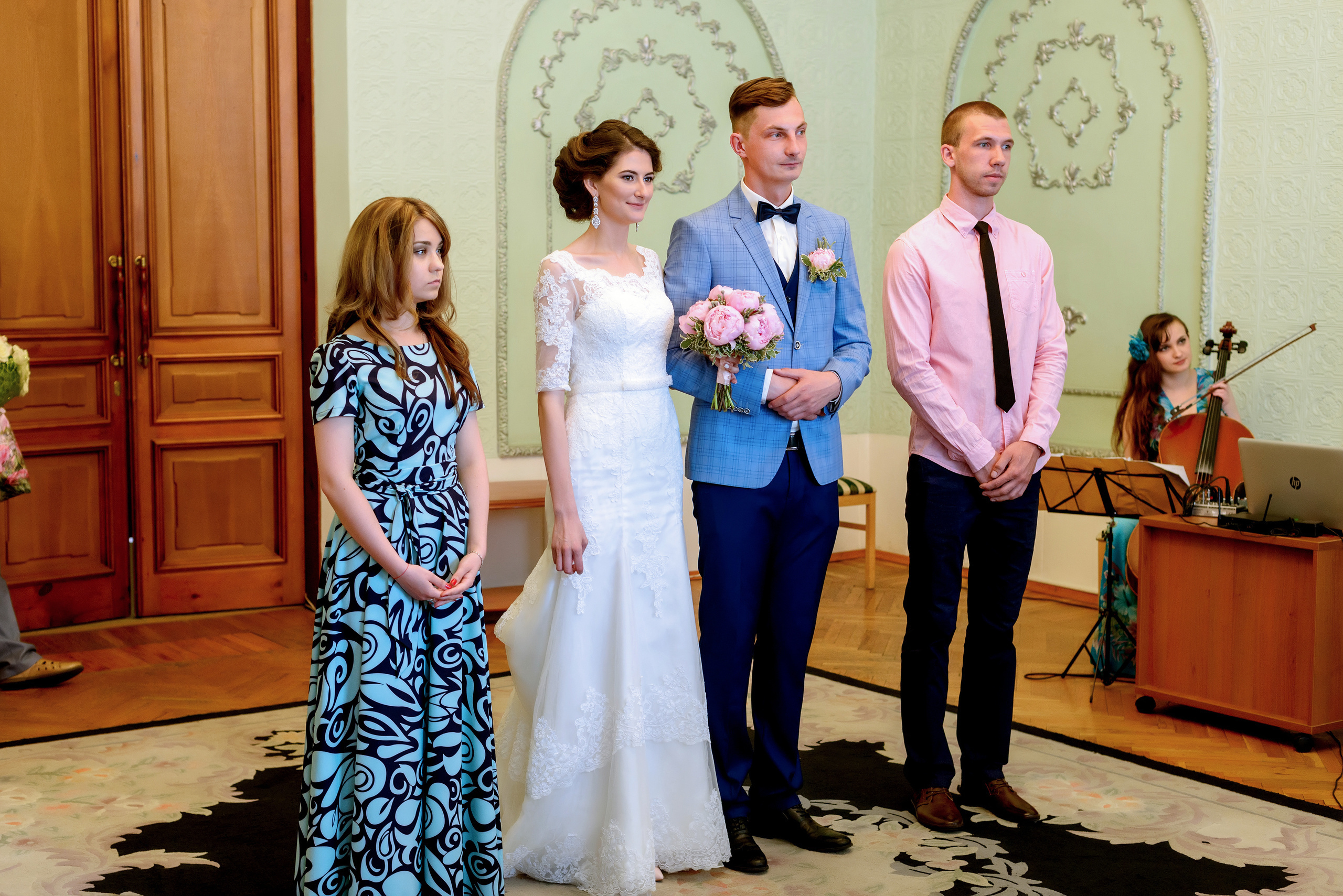 Свадебная церемония в Нижегородском загсе