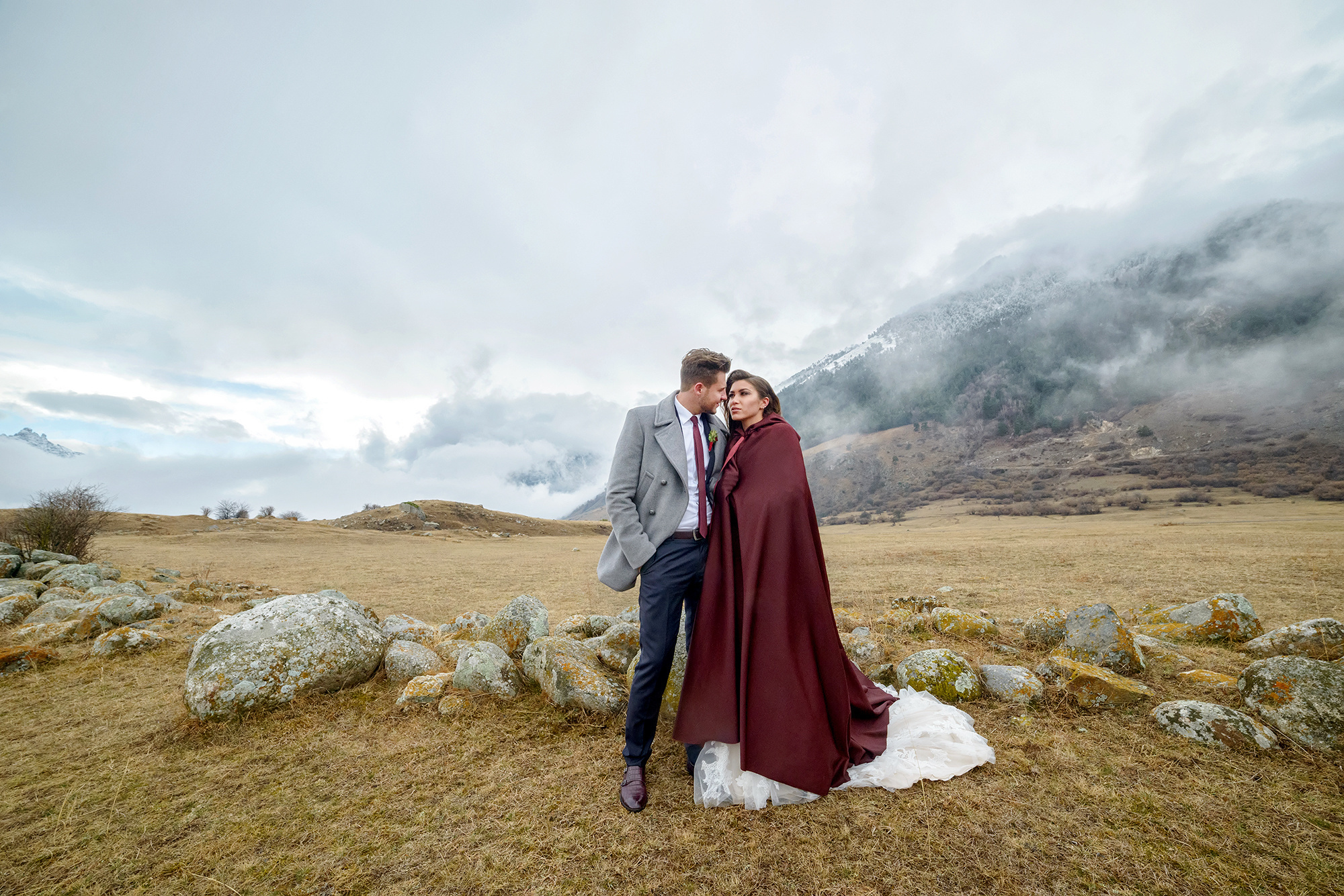 Свадебная фотосъемка на Домбае