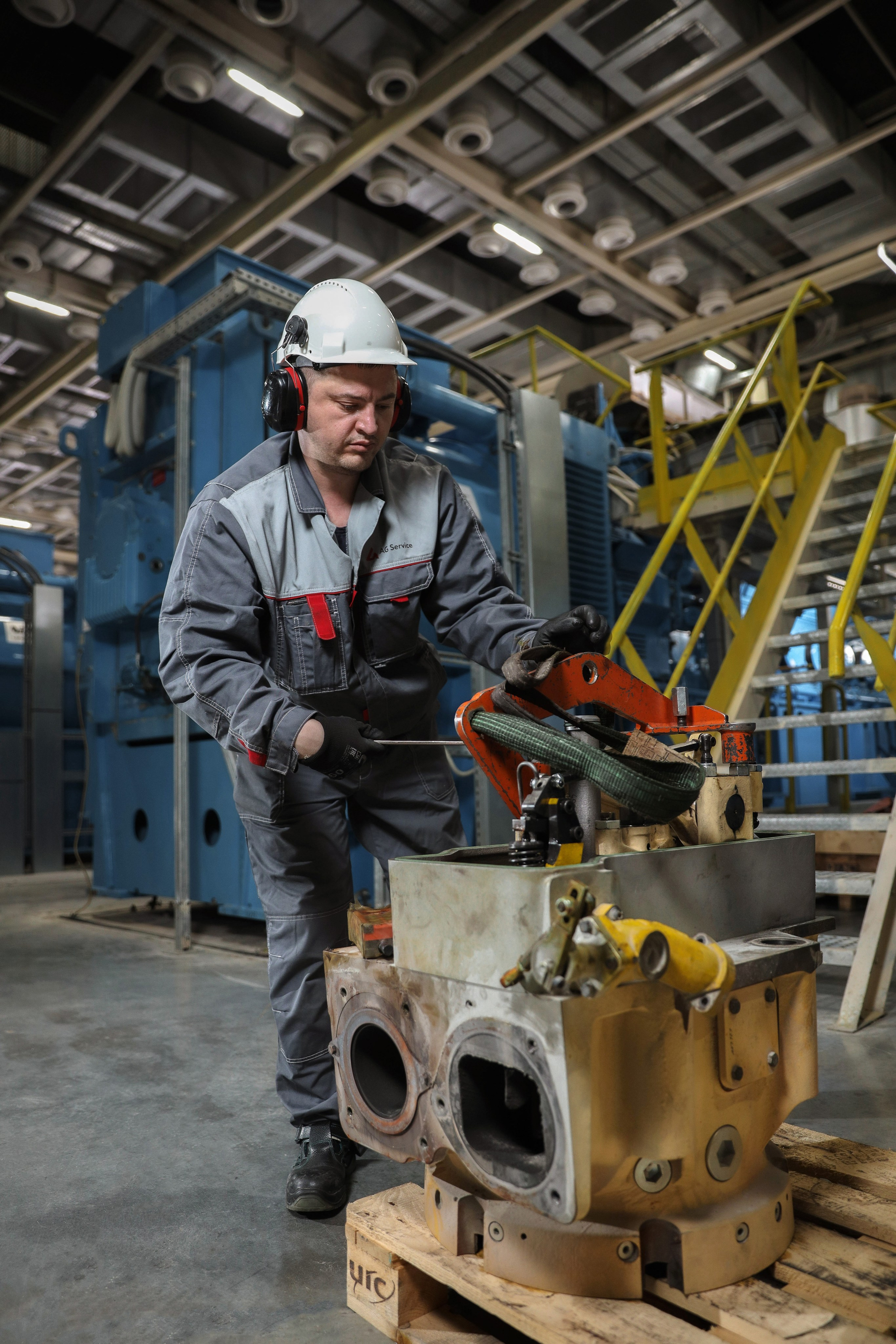 AG service — обслуживание газопоршневого оборудования. Фотограф для бизнеса Константин Брусницын в Екатеринбурге