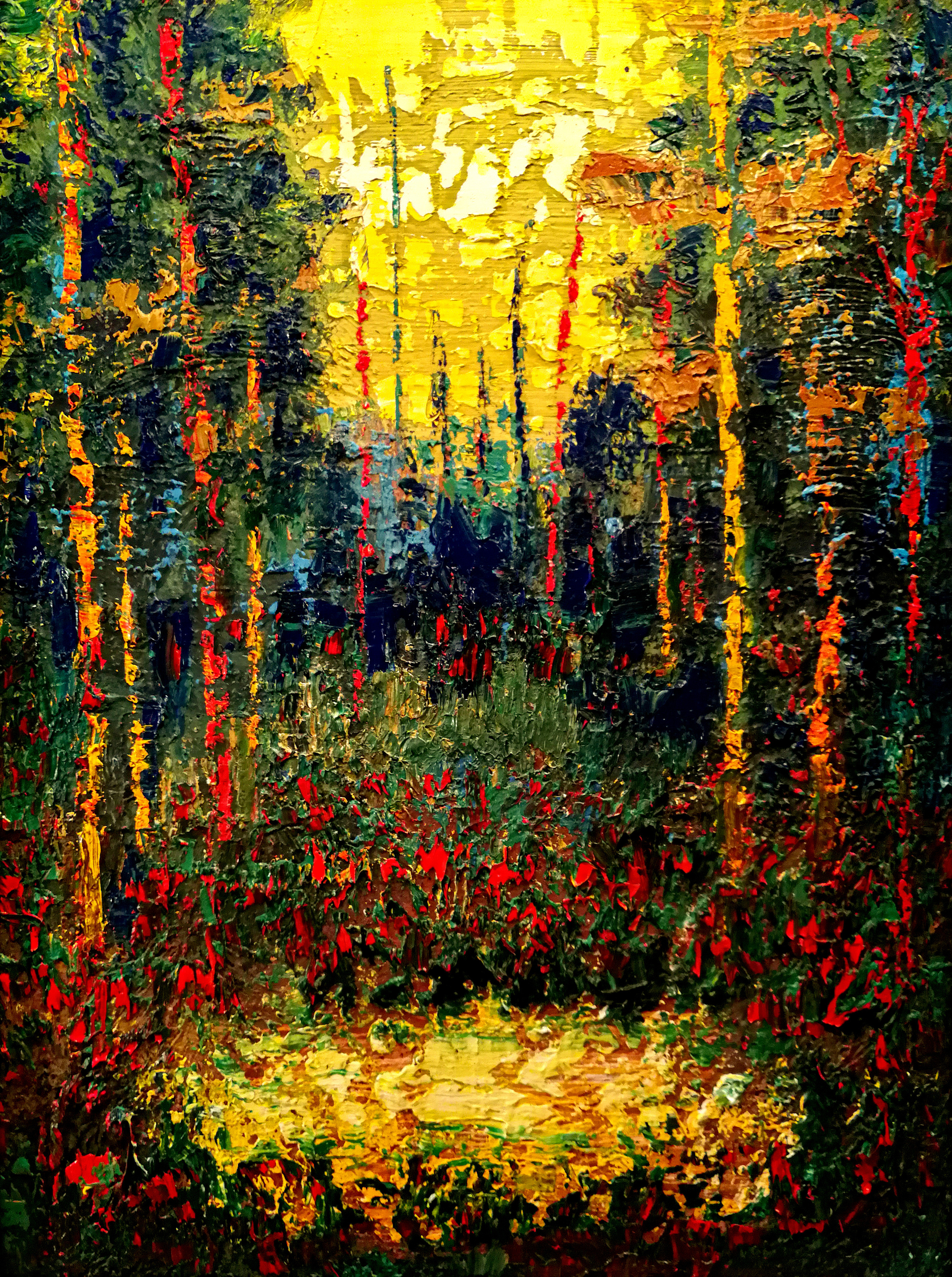 В частной коллекции.