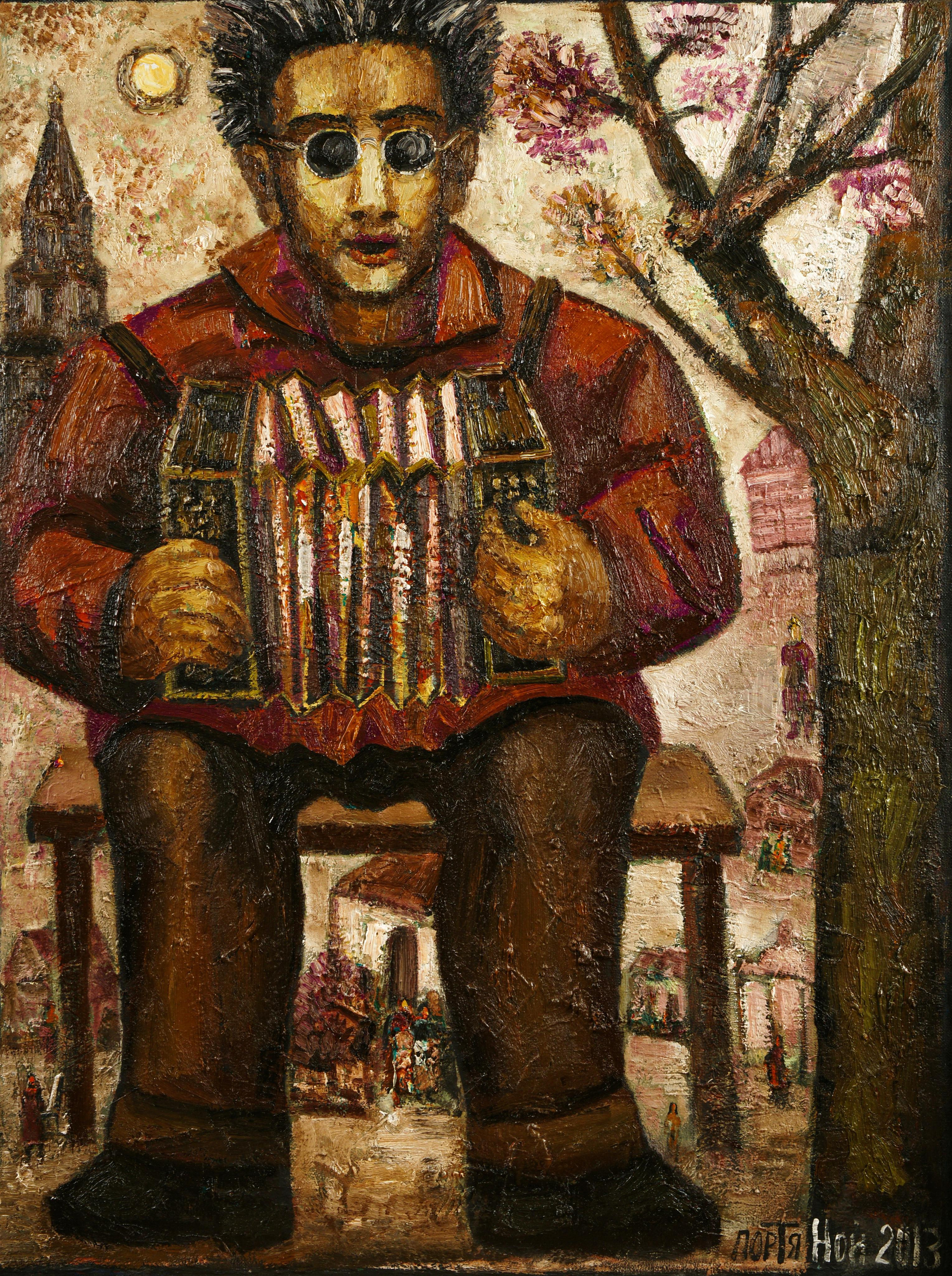 Песня России. 2013г. Холст, масло, акрил. 120Х90см. Арт. ...