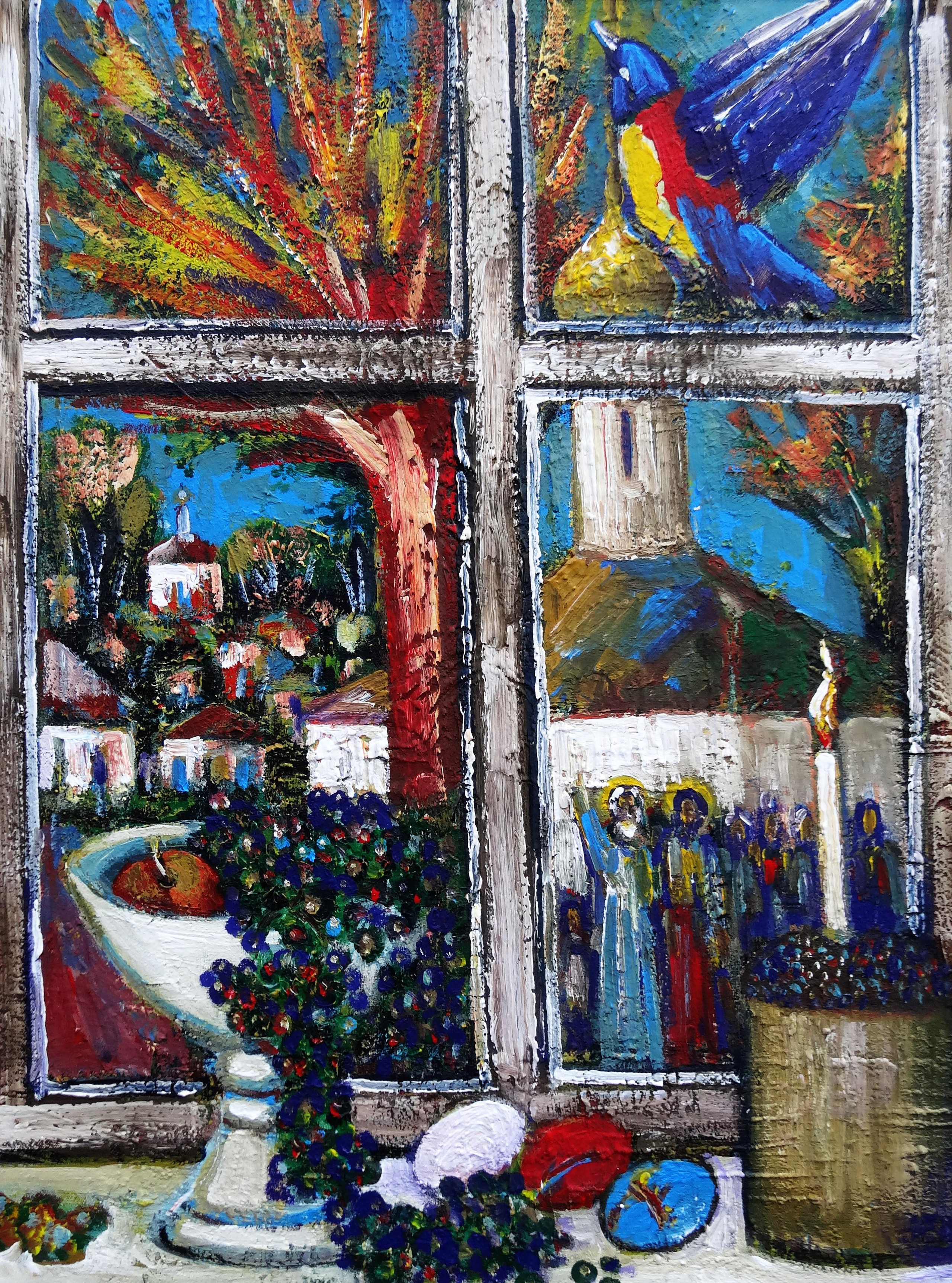 Холст, масло, акрил. Современная живопись. 