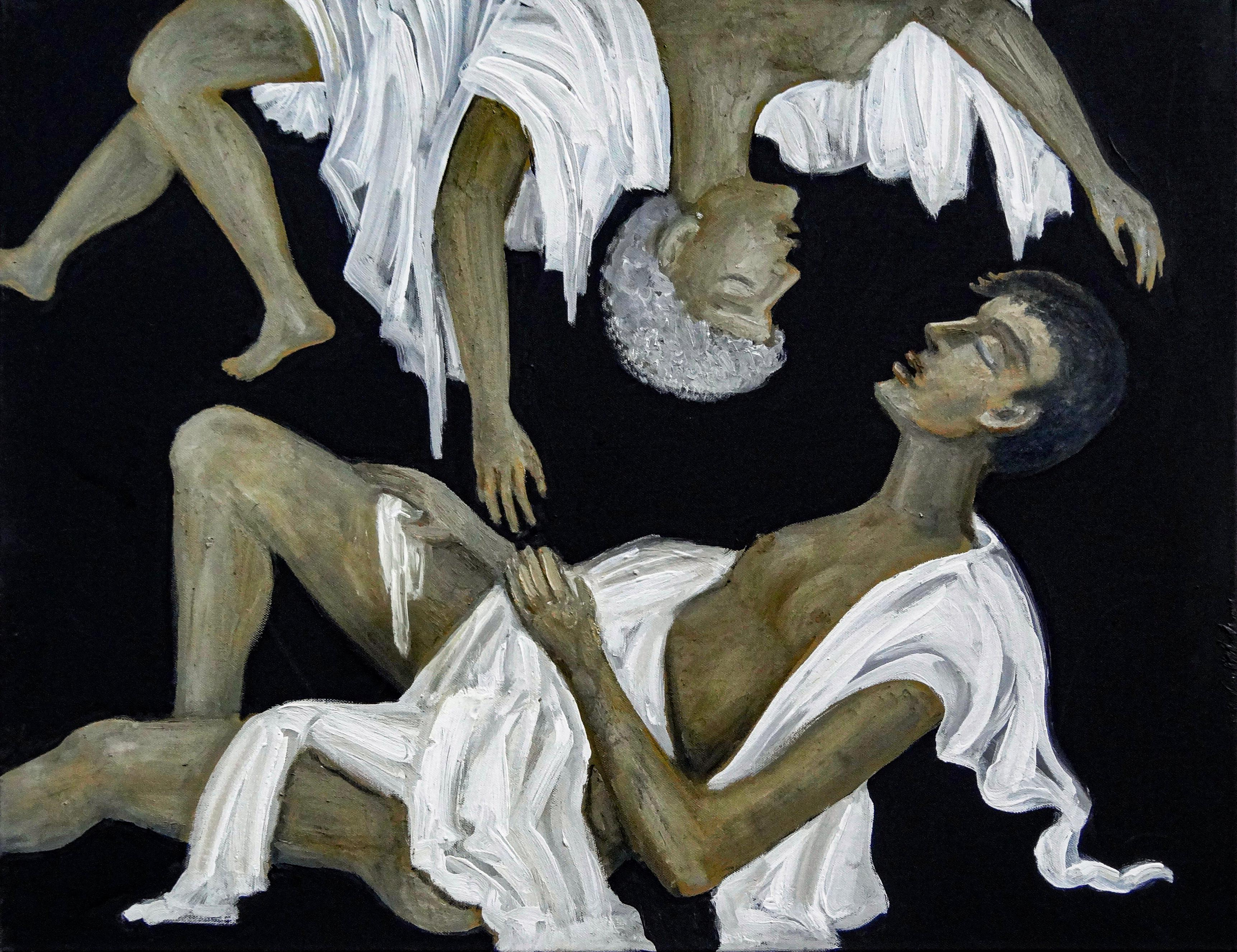 Lovers. 2015 Canvas, oil, acrylic. 100X80cm. Art. ...