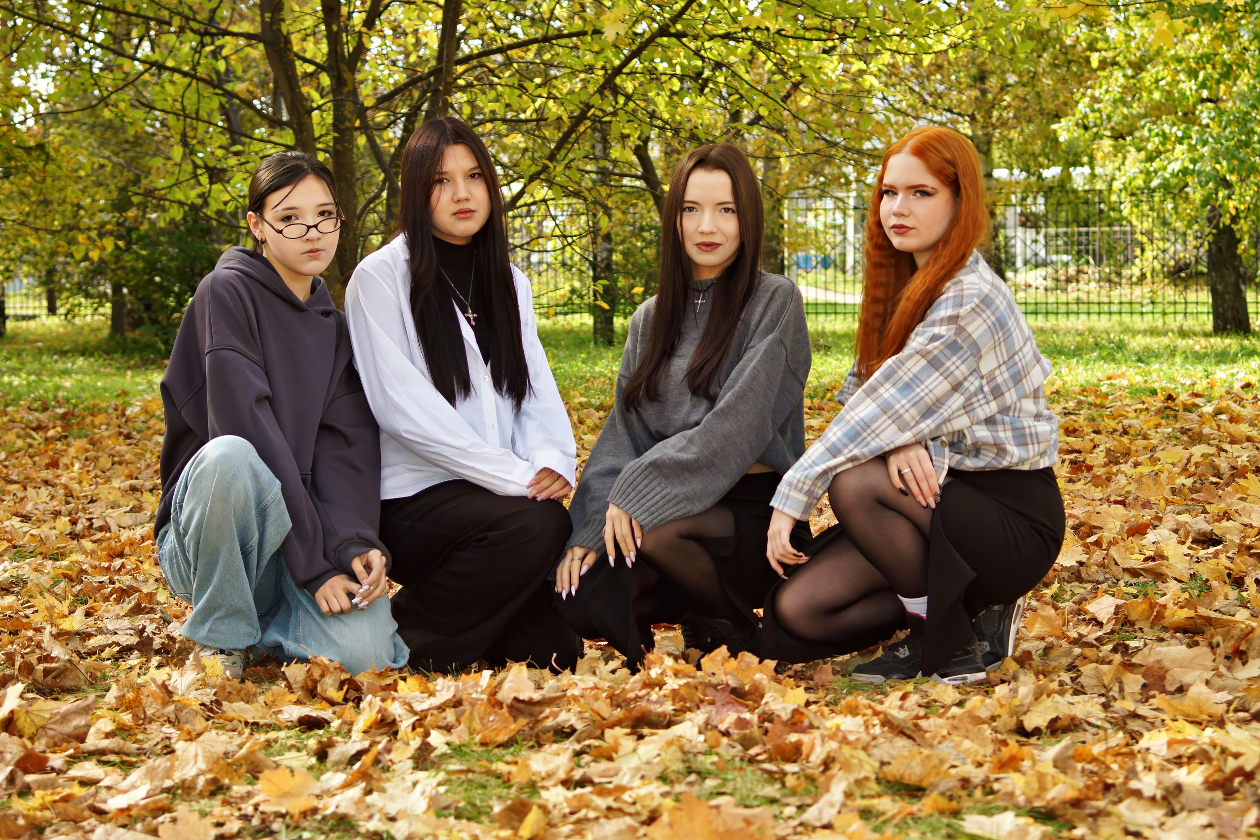 Осенняя фотосессия в школе г. Йошкар-Ола