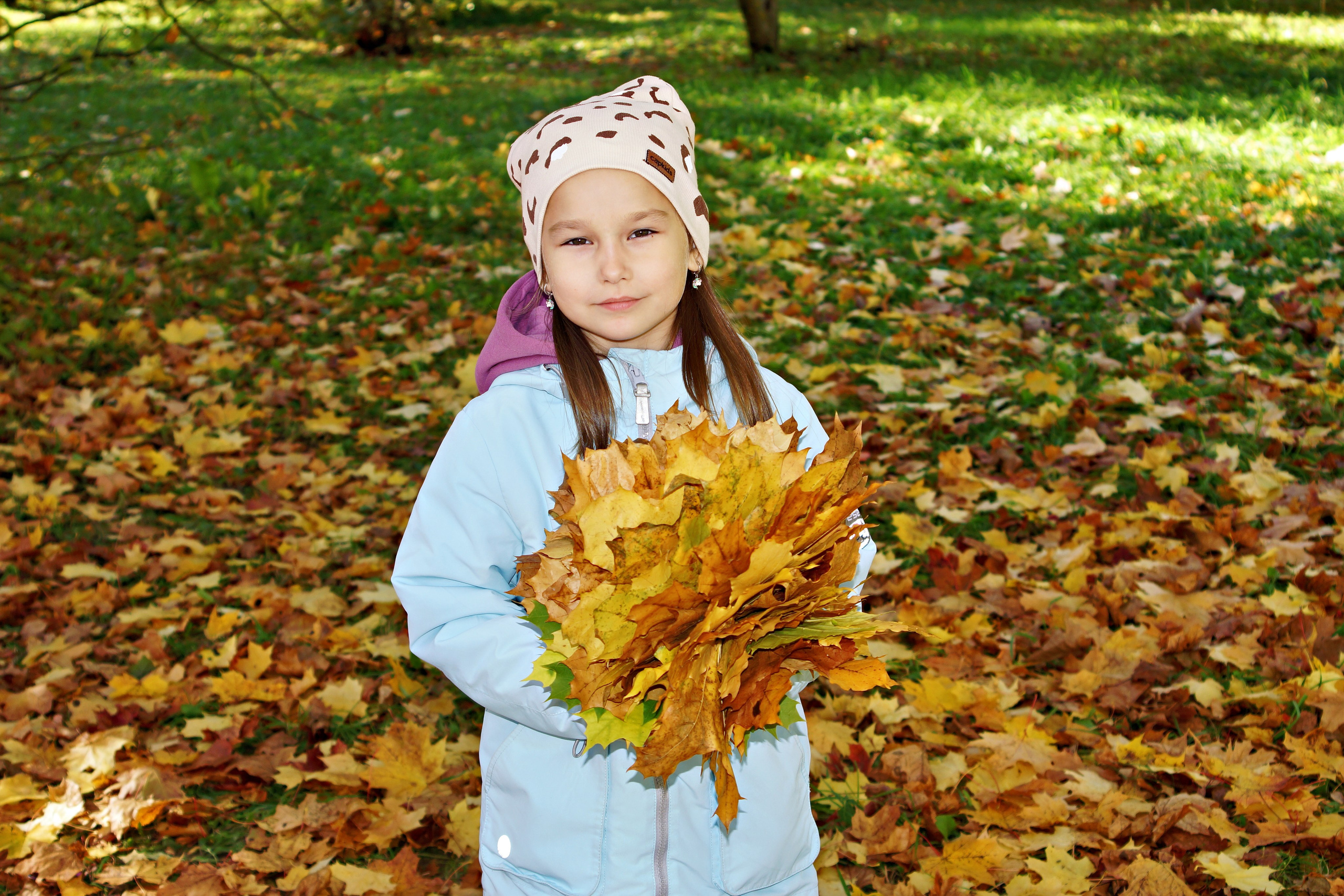 Осенняя фотосессия в детском саду г. Йошкар-Ола