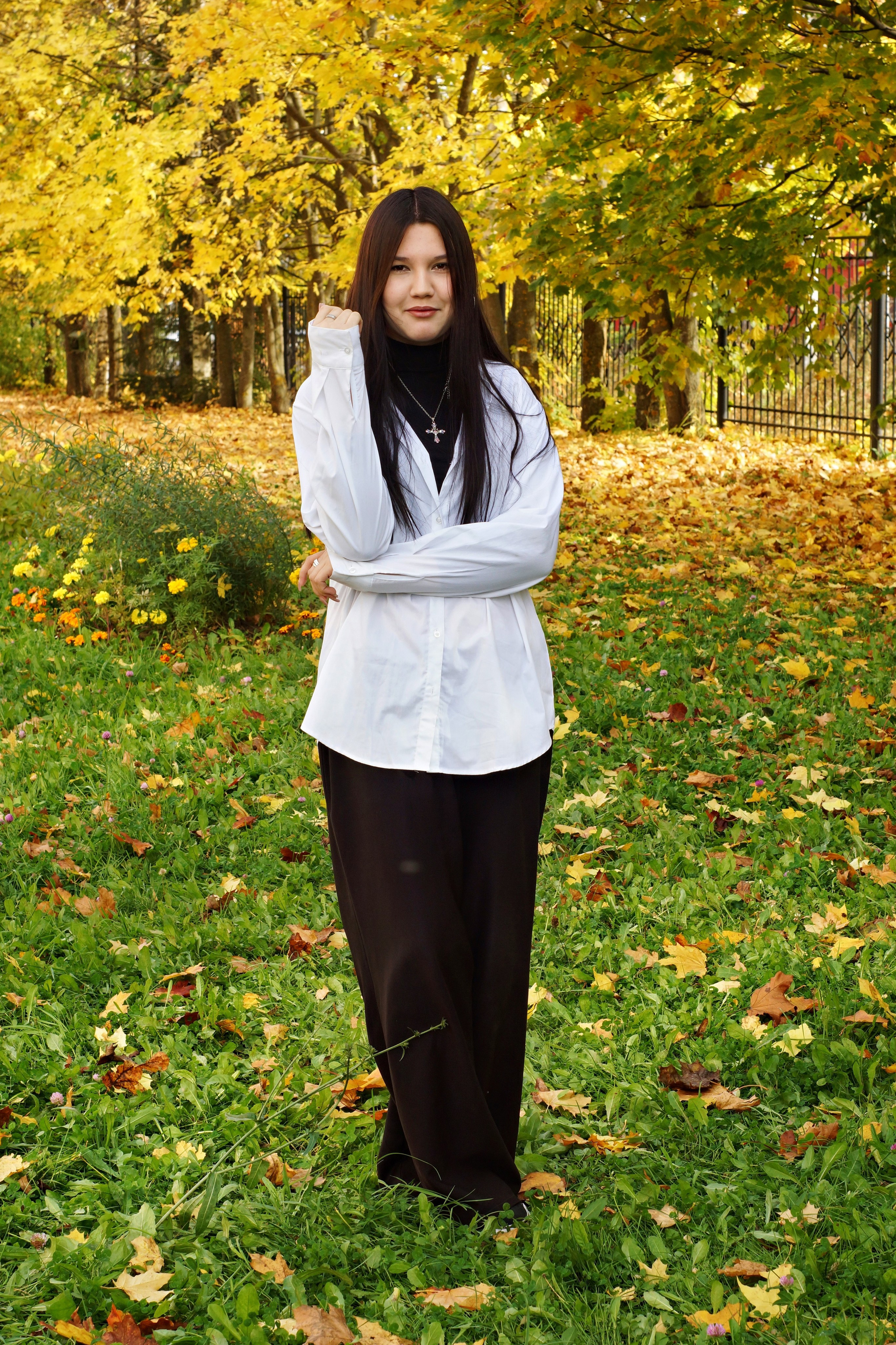 Осенняя фотосессия в школе г. Йошкар-Ола