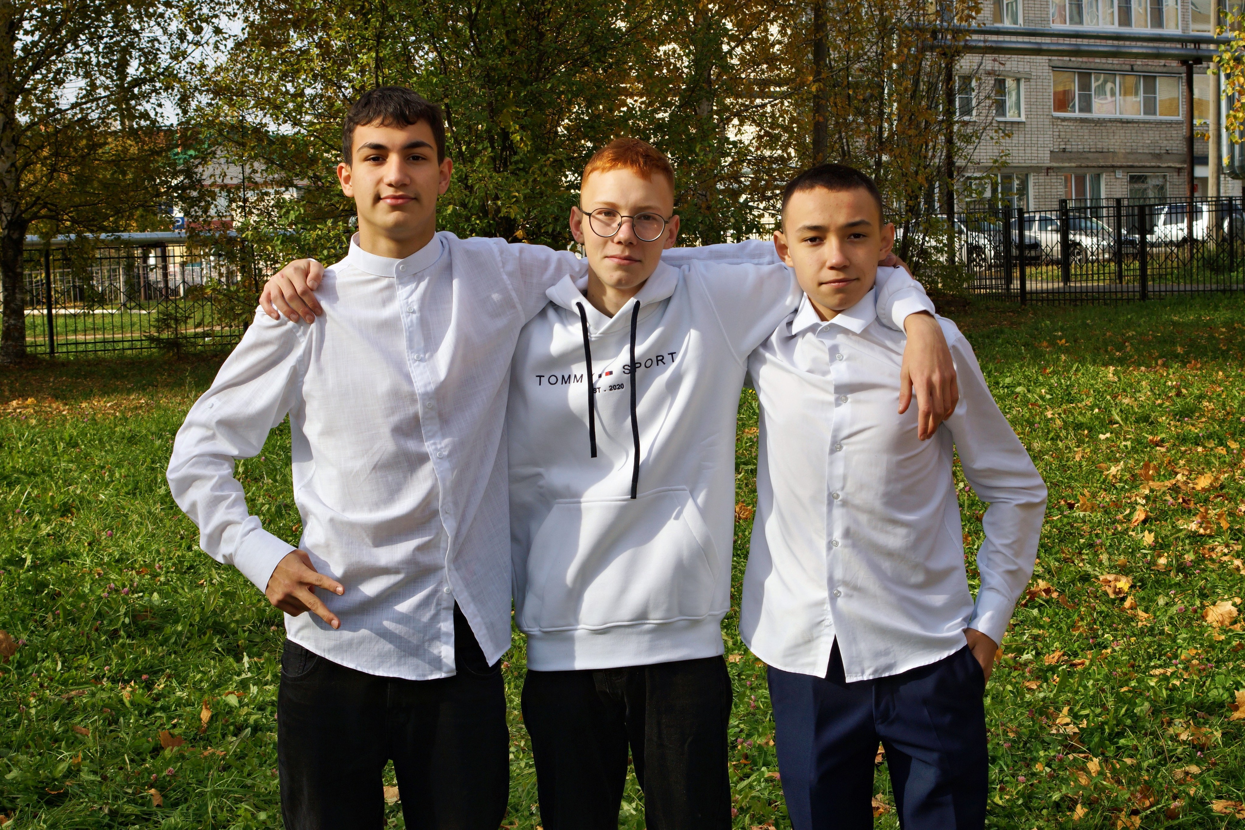 Осенняя фотосессия в школе г. Йошкар-Ола