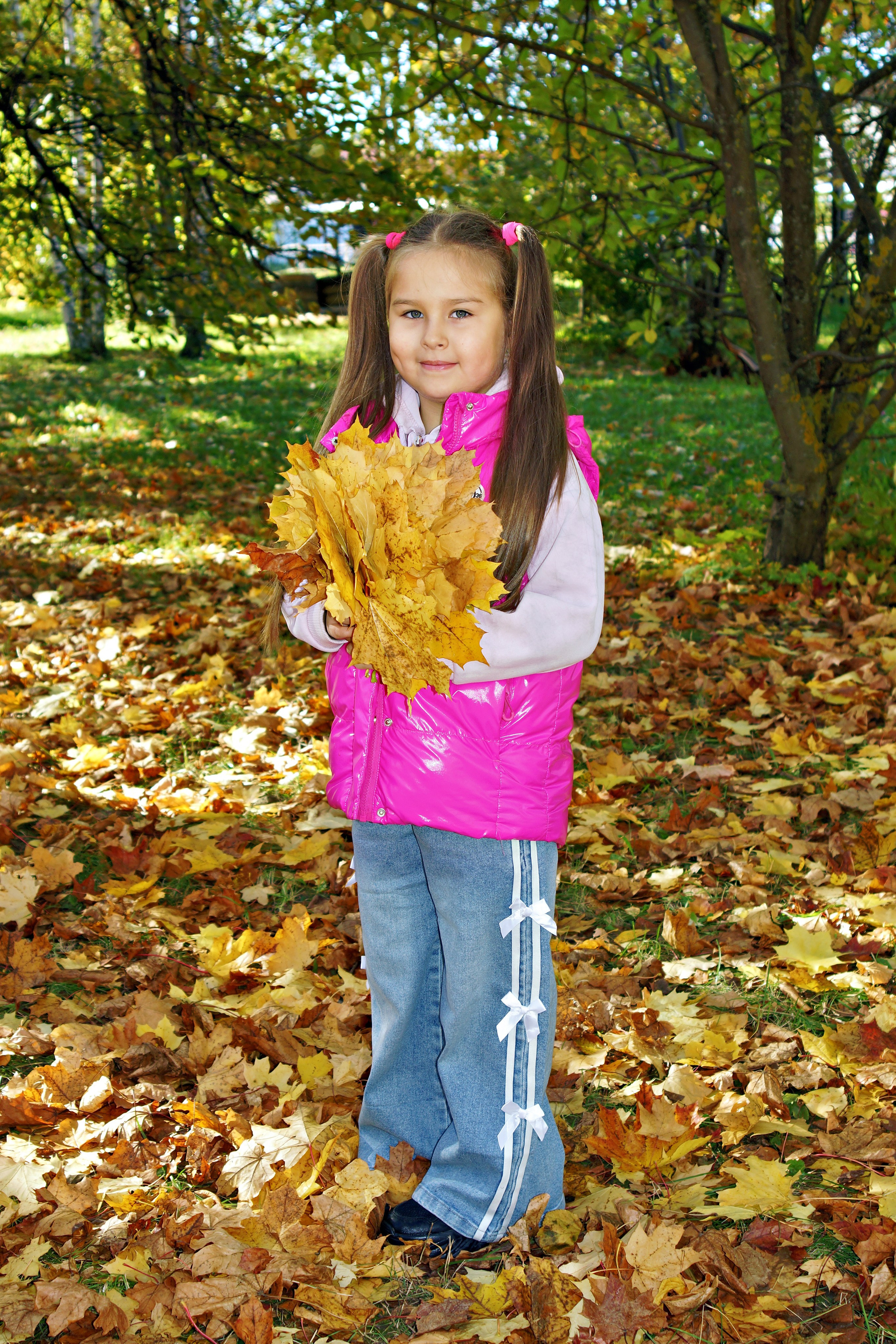 Осенняя фотосессия в детском саду г. Йошкар-Ола