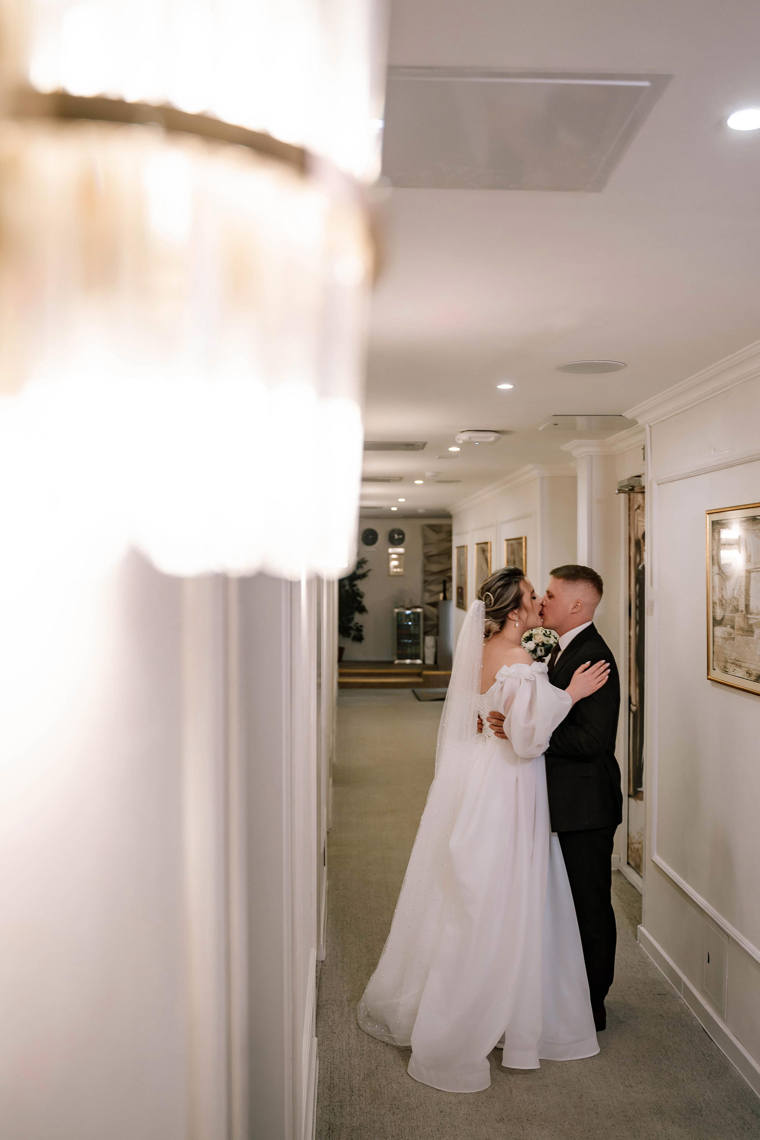 Сборы невесты (утро невесты) в отеле Люмьер в центре Москвы