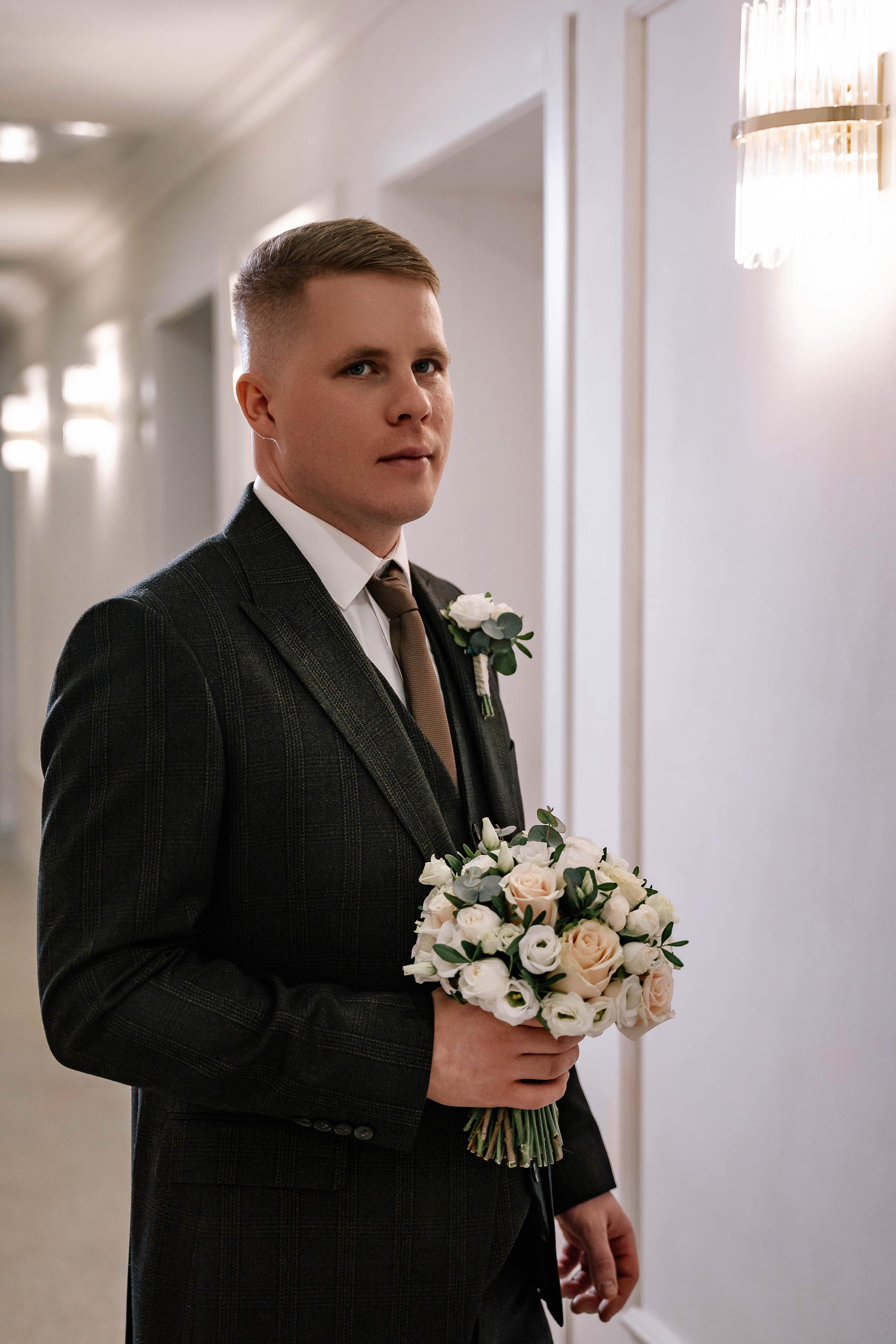 Сборы невесты (утро невесты) в отеле Люмьер в центре Москвы