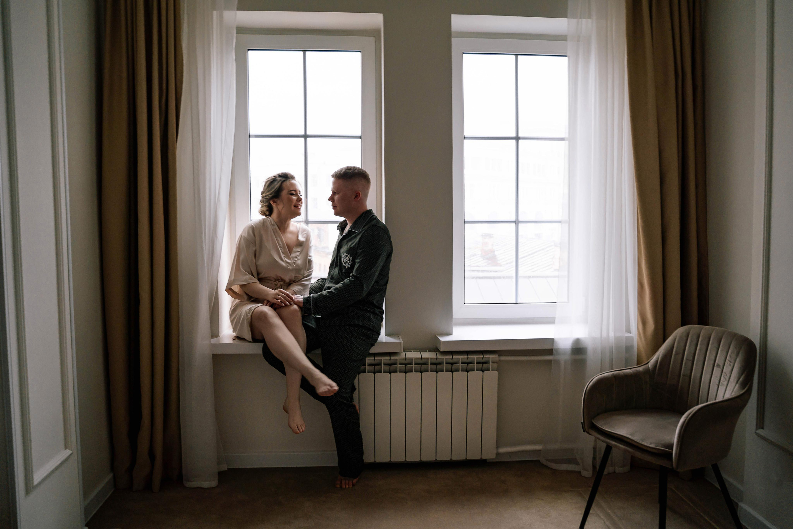 Свадебная фотосессия в Особняке спиридонова и в отеле Люмьер