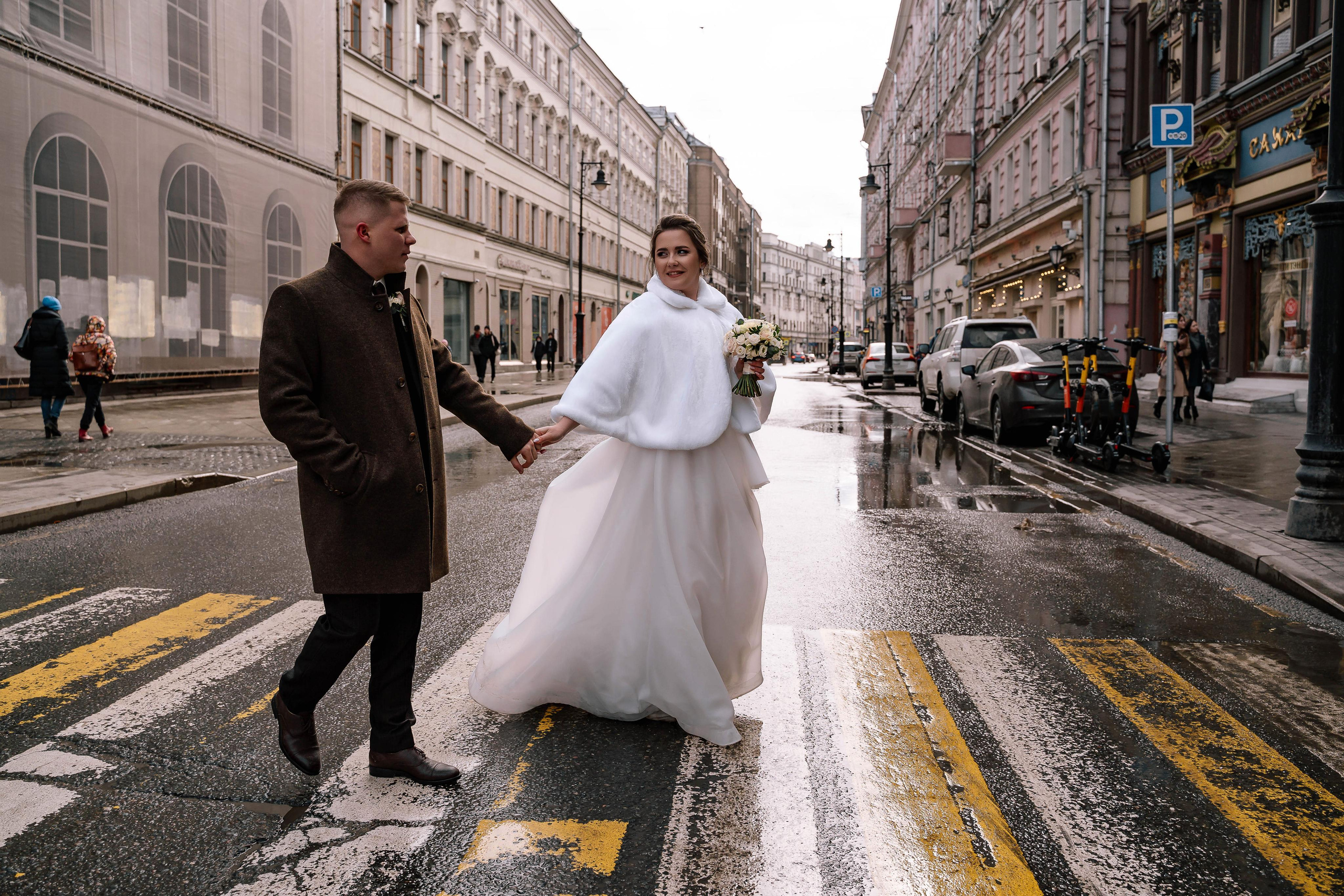 Сборы невесты (утро невесты) в отеле Люмьер в центре Москвы