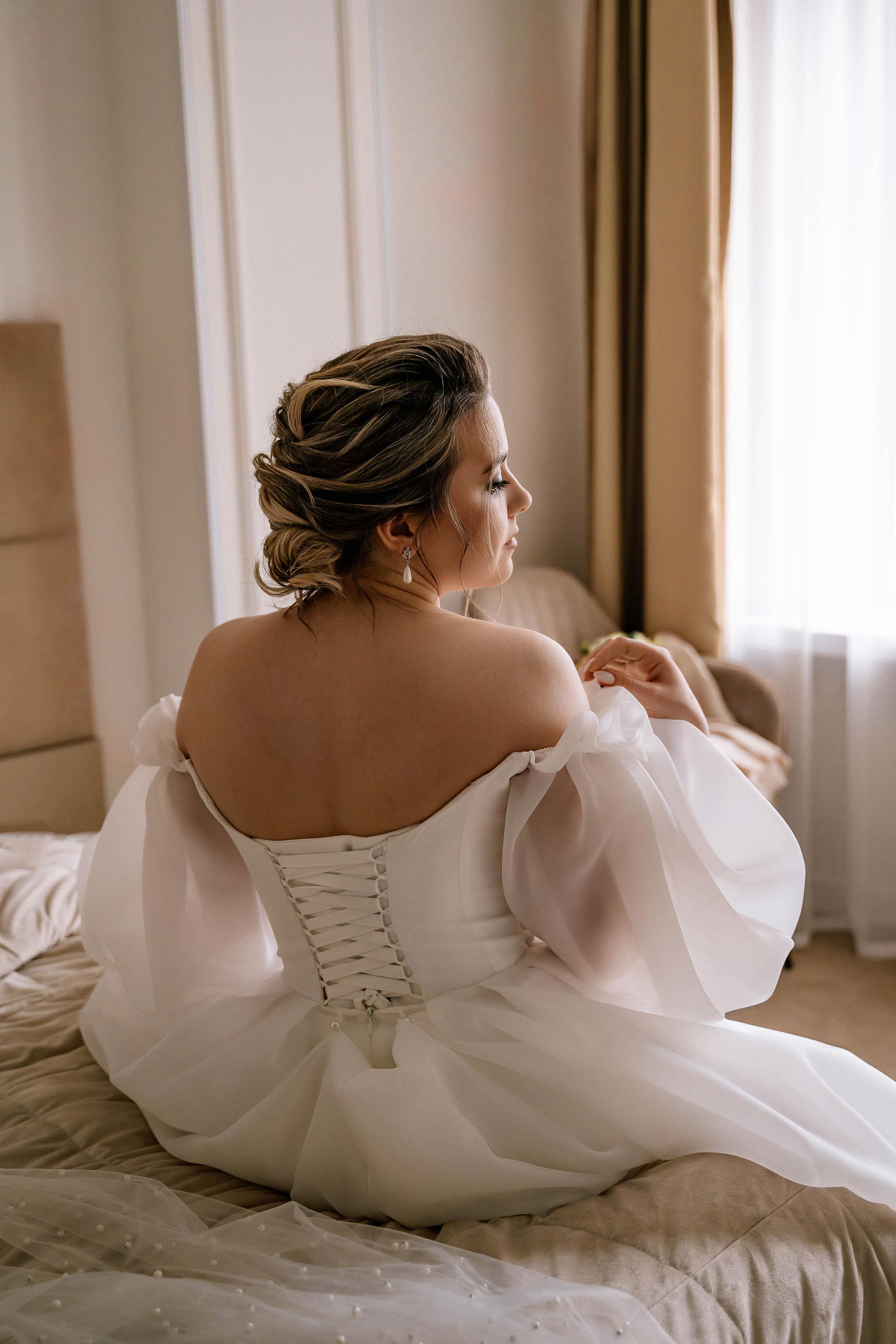 Сборы невесты (утро невесты) в отеле Люмьер в центре Москвы