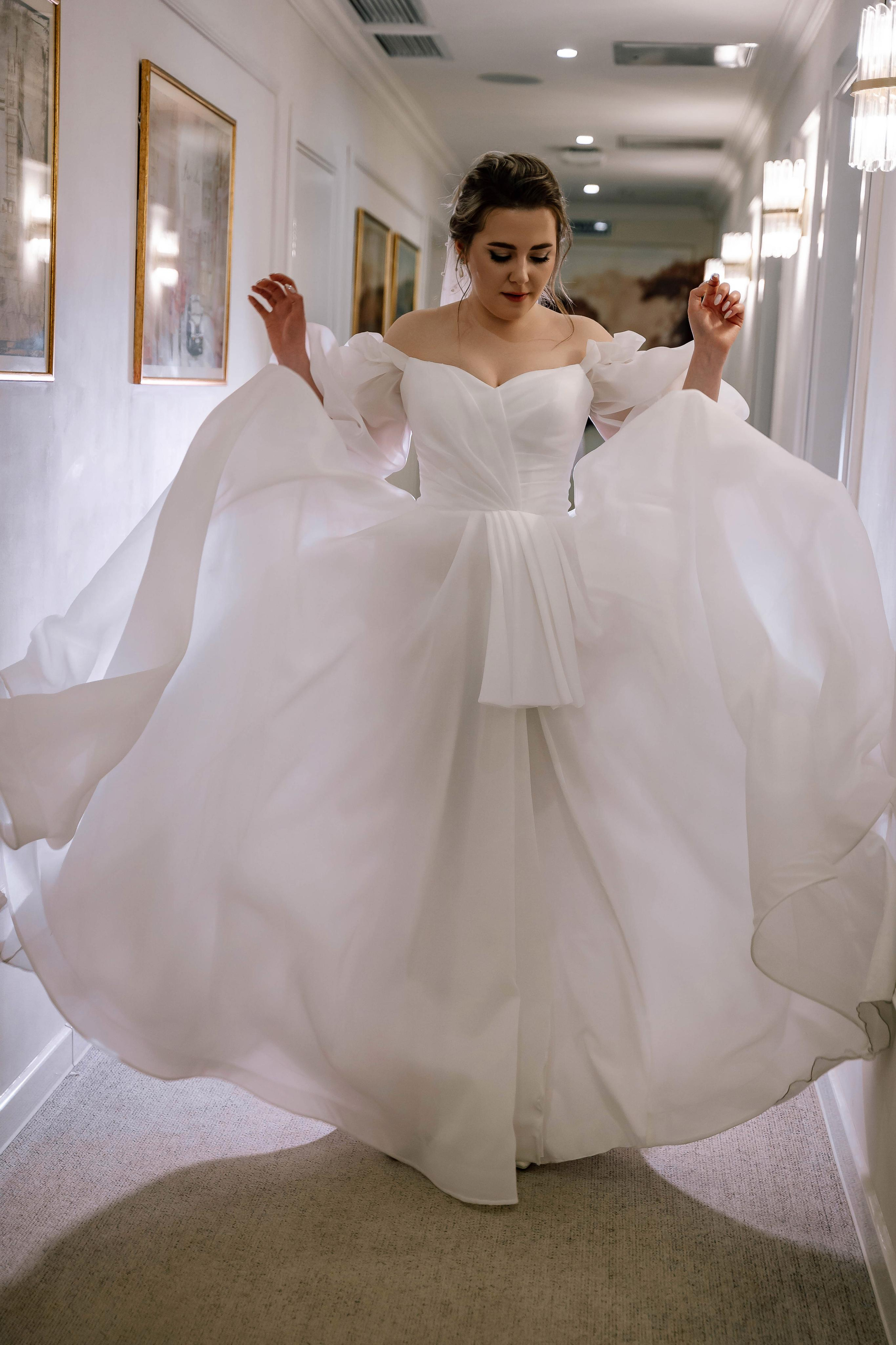 Сборы невесты (утро невесты) в отеле Люмьер в центре Москвы