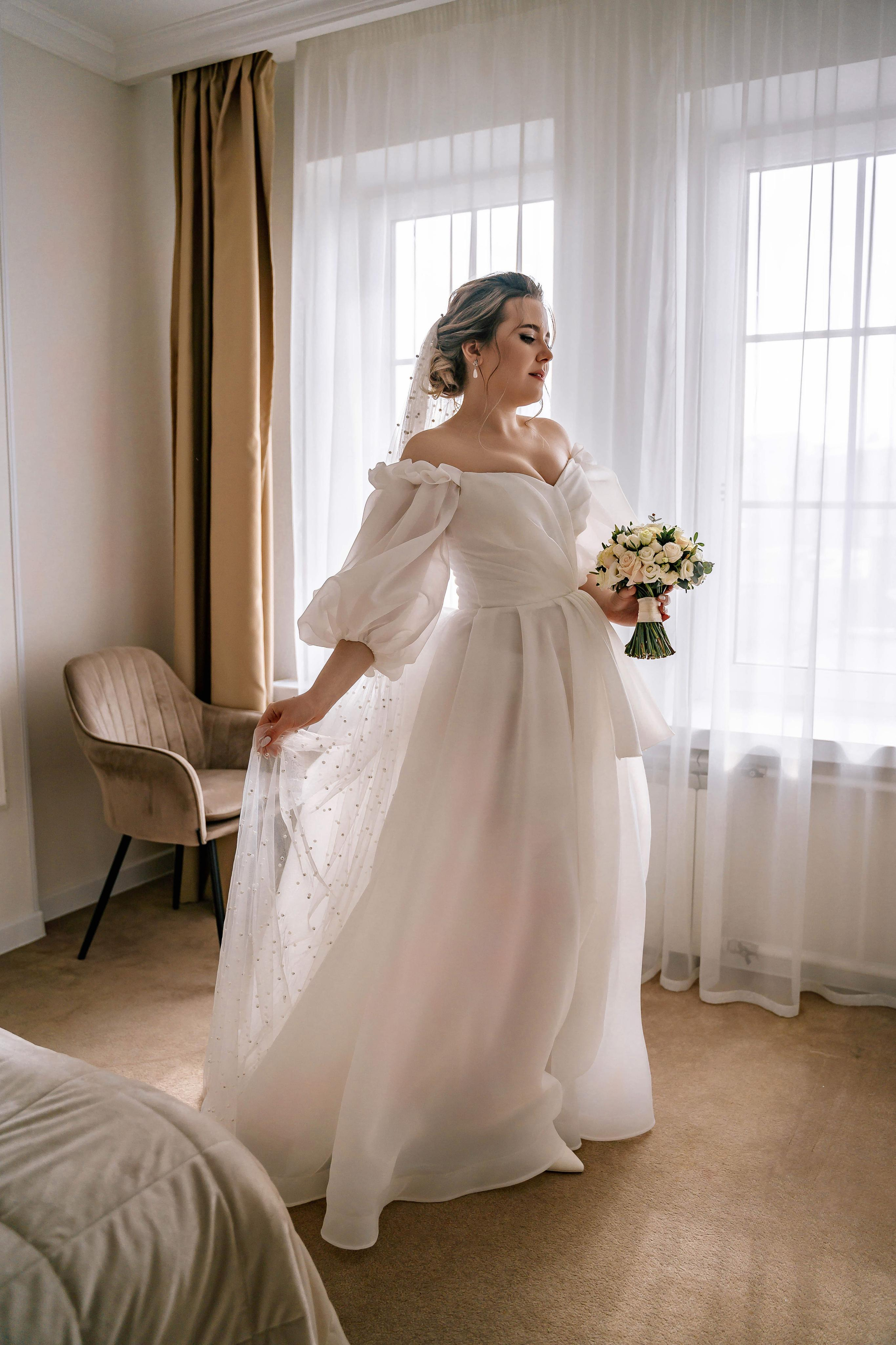 Сборы невесты (утро невесты) в отеле Люмьер в центре Москвы