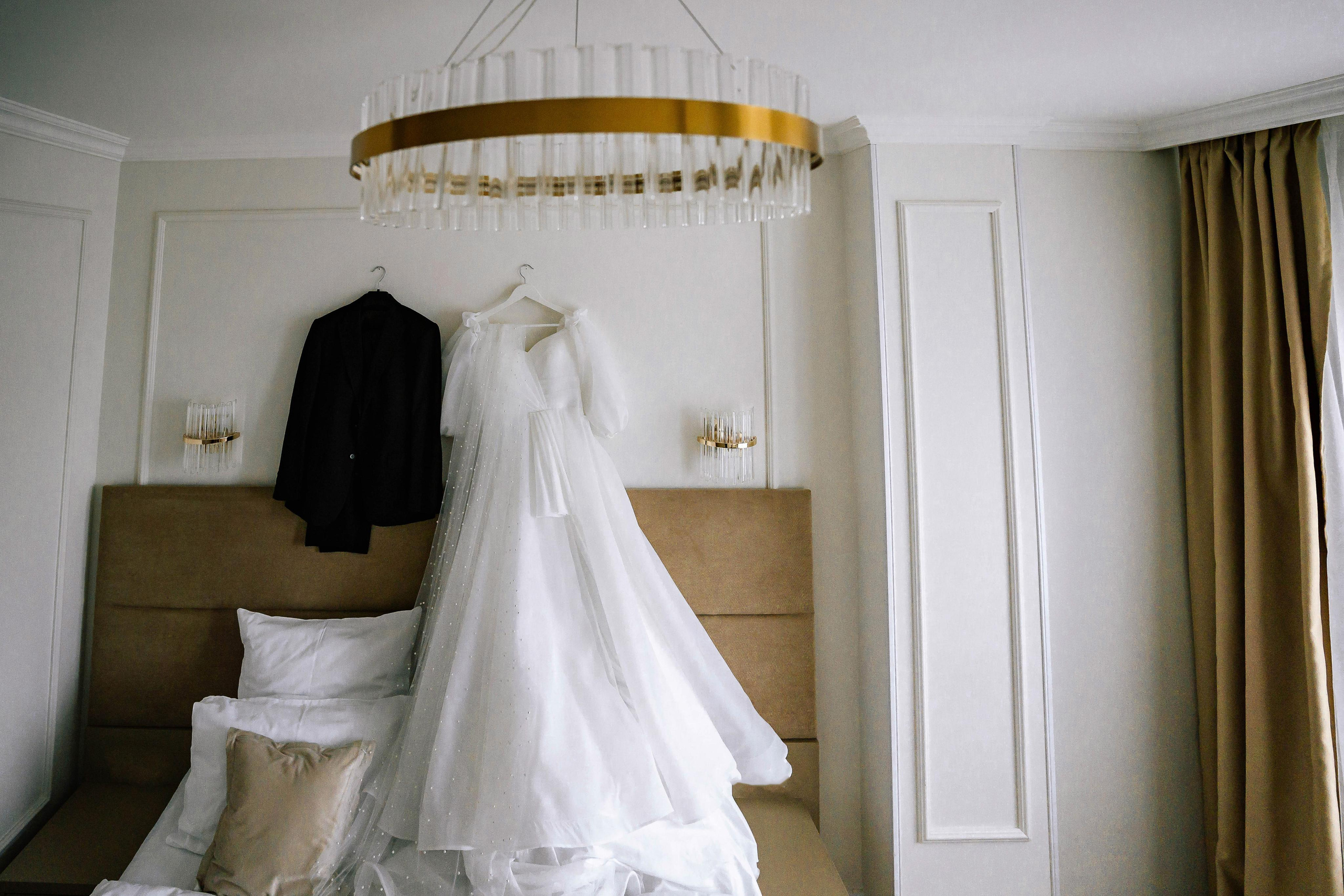 Сборы невесты (утро невесты) в отеле Люмьер в центре Москвы