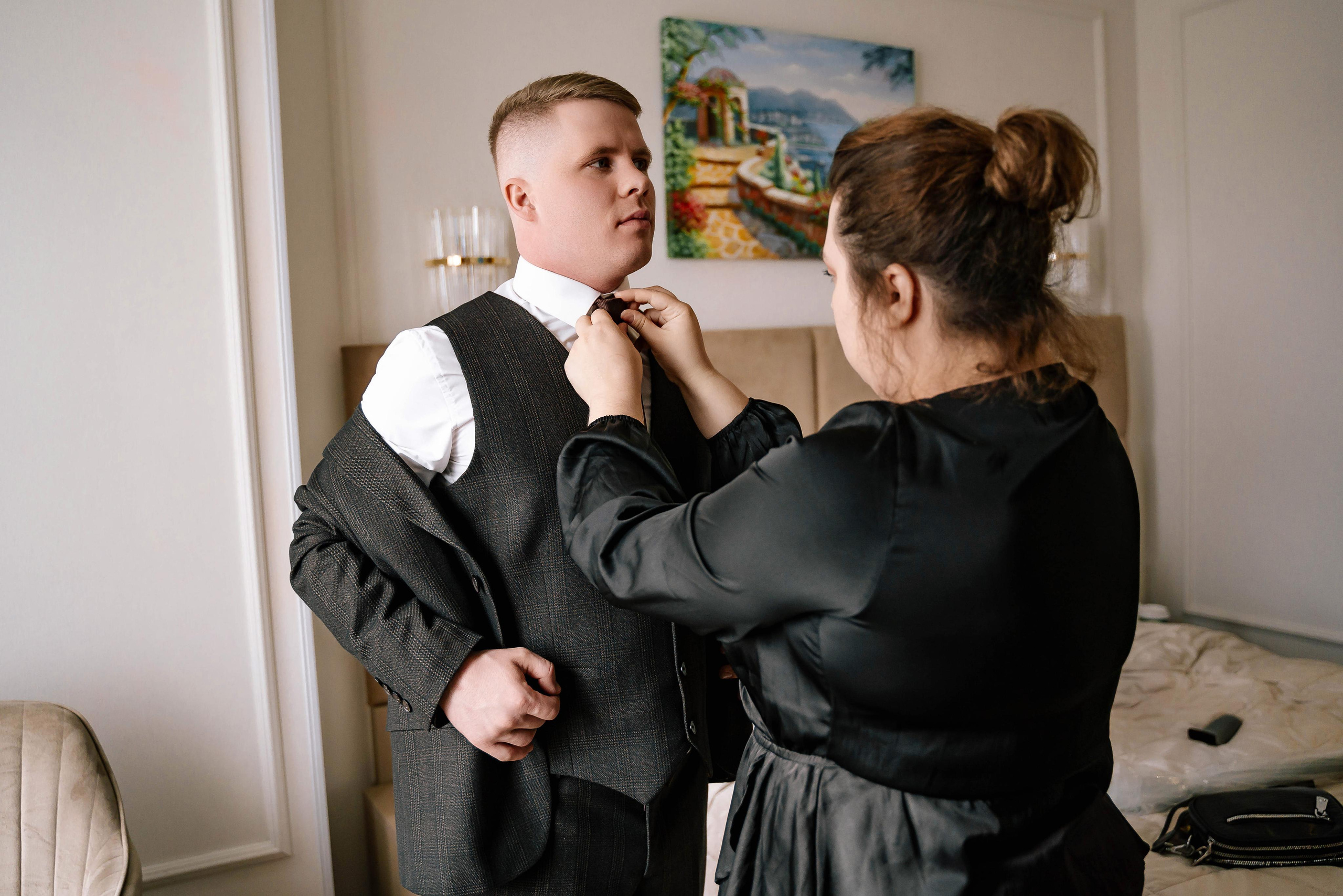 Сборы невесты (утро невесты) в отеле Люмьер в центре Москвы