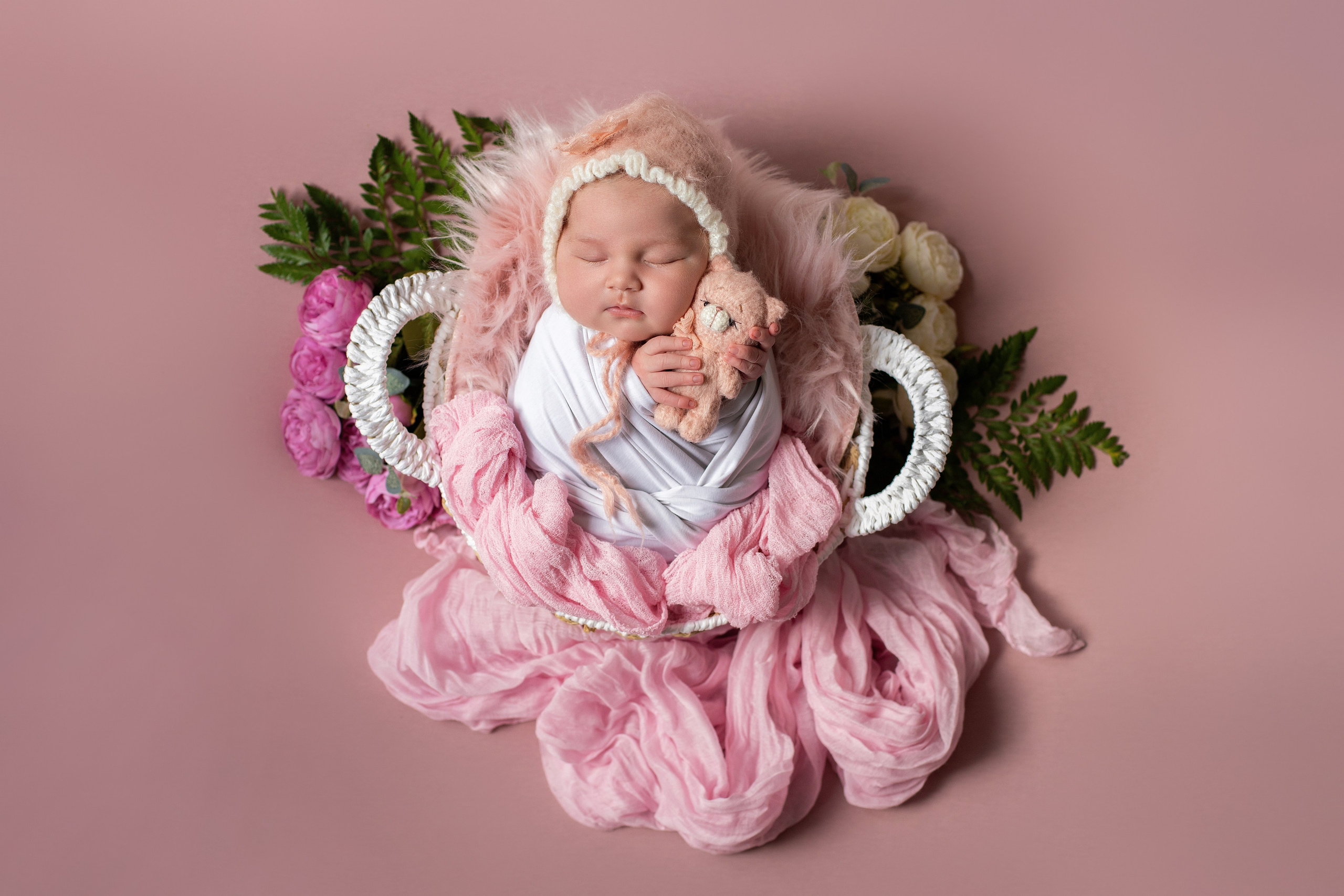 Newborn — Девочки. Фотограф новорожденных в Москве Кристина Ткач