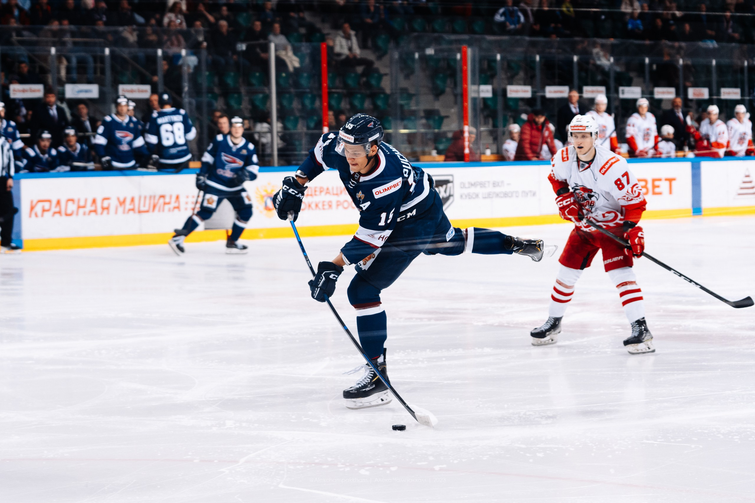 Хоккей. Репортажный фотограф Красноярск Алекс Чампакхам