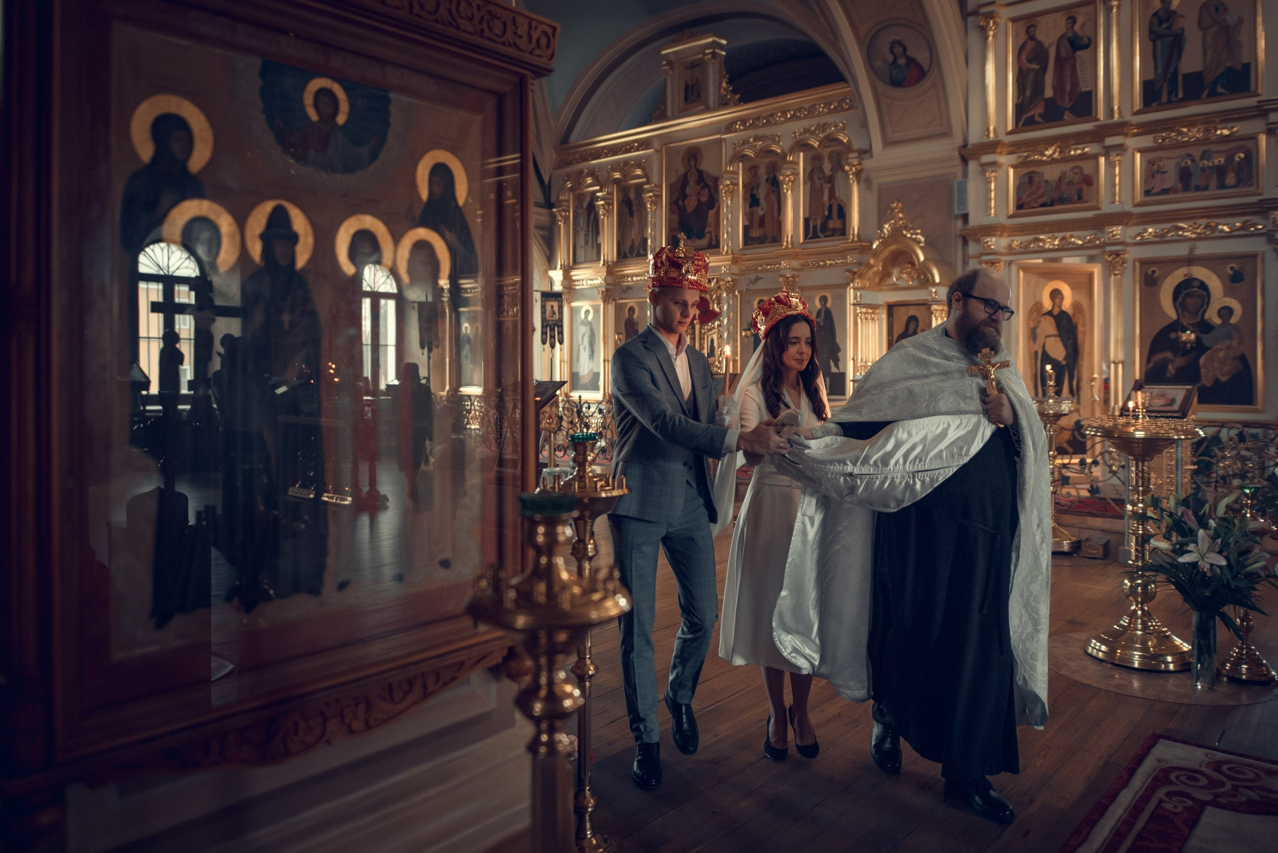 Таинство Венчания. Максим и Екатерина. Фото. Фотограф Стеценко Наталия. Одинцово, Москва, Московская область