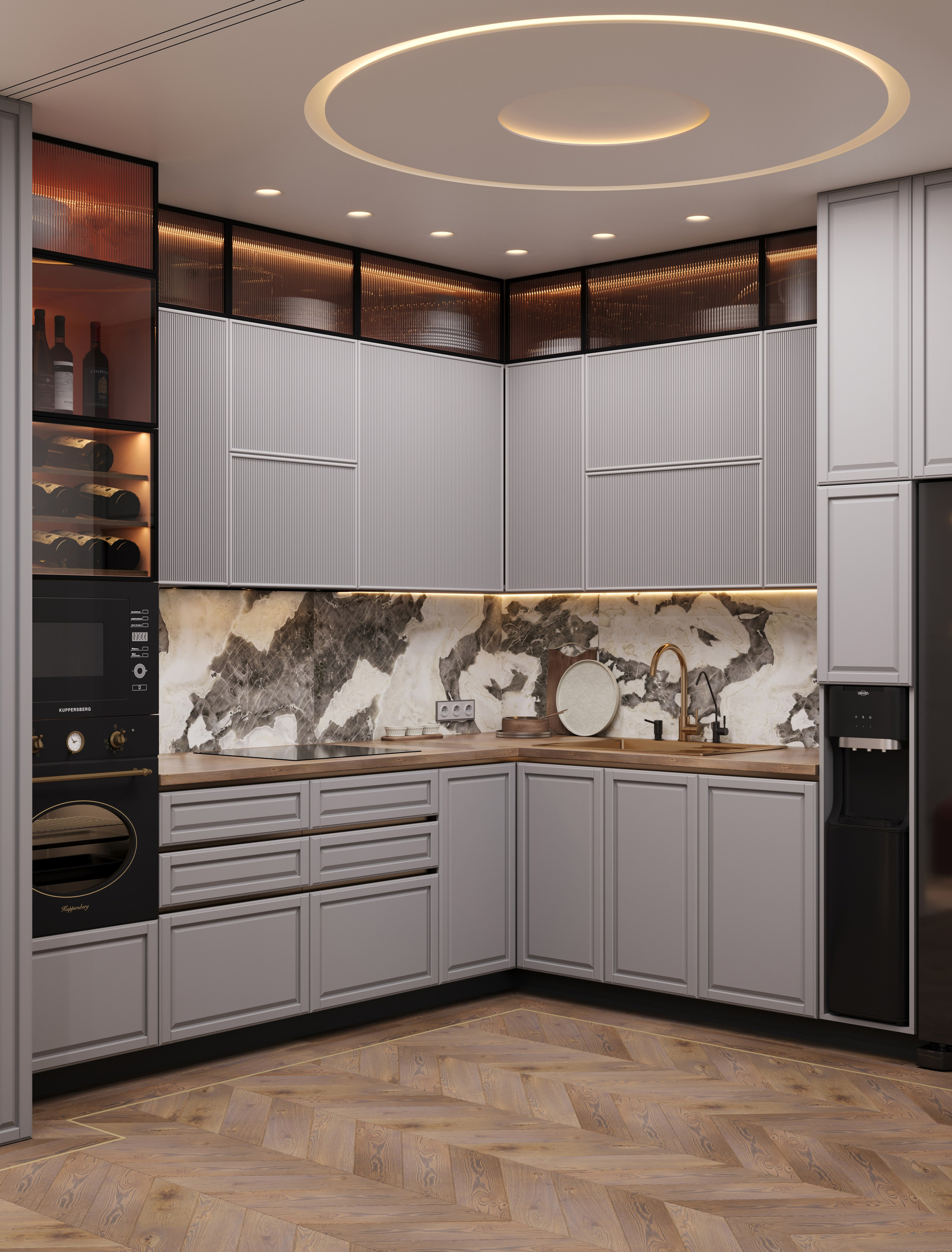 3D Визуализация квартиры пгт Заречье 62.7 m². Заказать 3Д визуализацию интерьеров — Дарья Веденёва