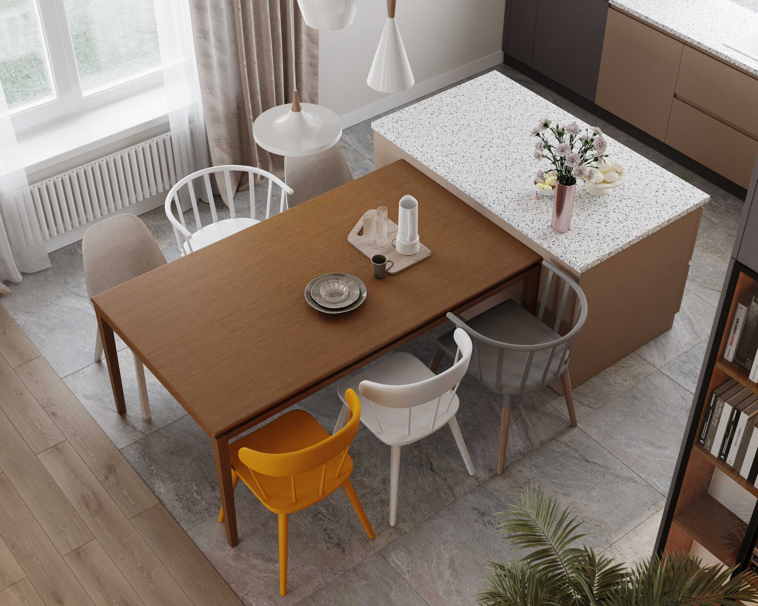 Визуализация дома 78 m². Заказать 3d визуализацию интерьеров — Дарья Веденёва