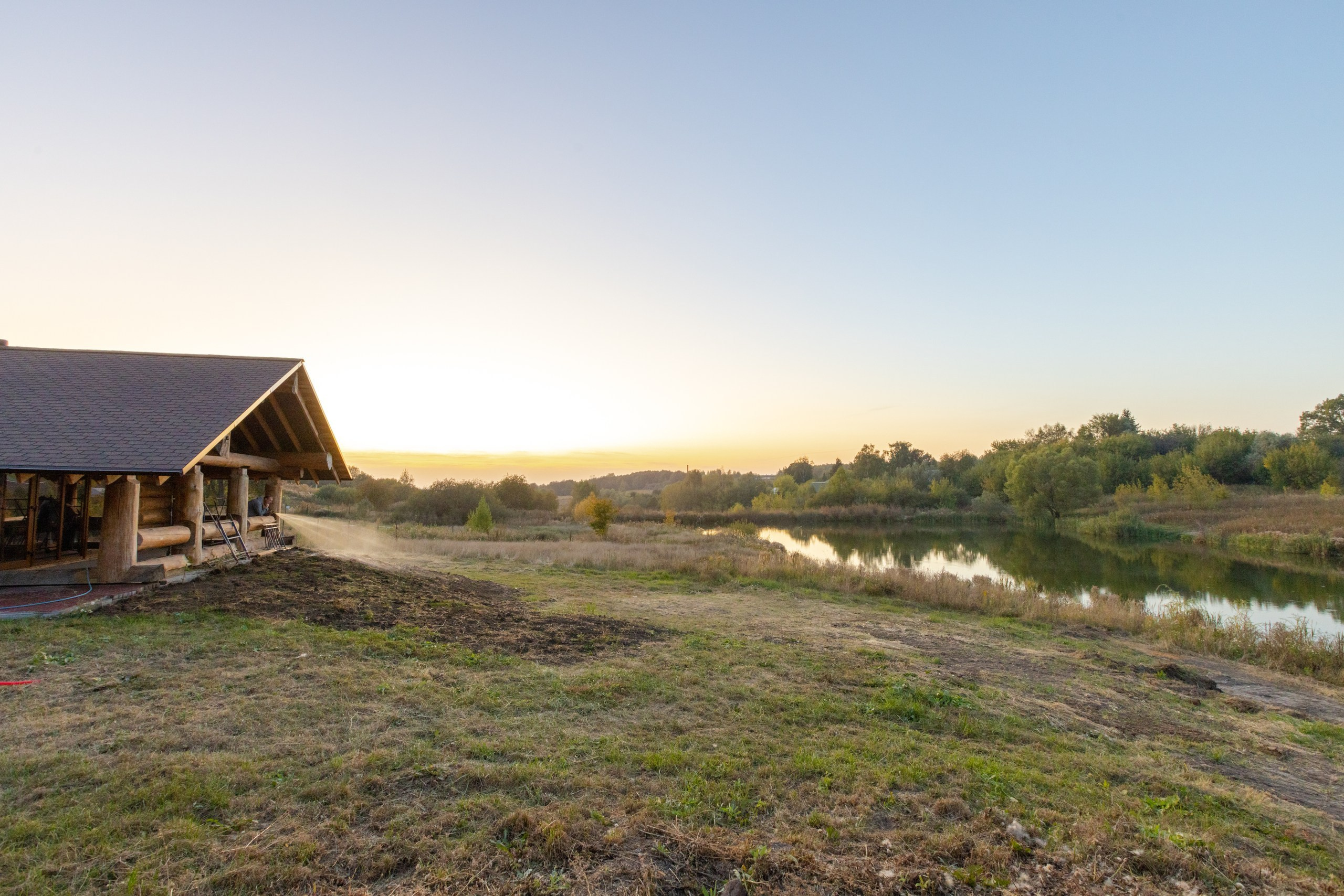 Большая Тросна вечером и новый бассейный комплекс. Фотограф в Туле Крупский АнДРей. Фотостудия «КАДР71» в Туле