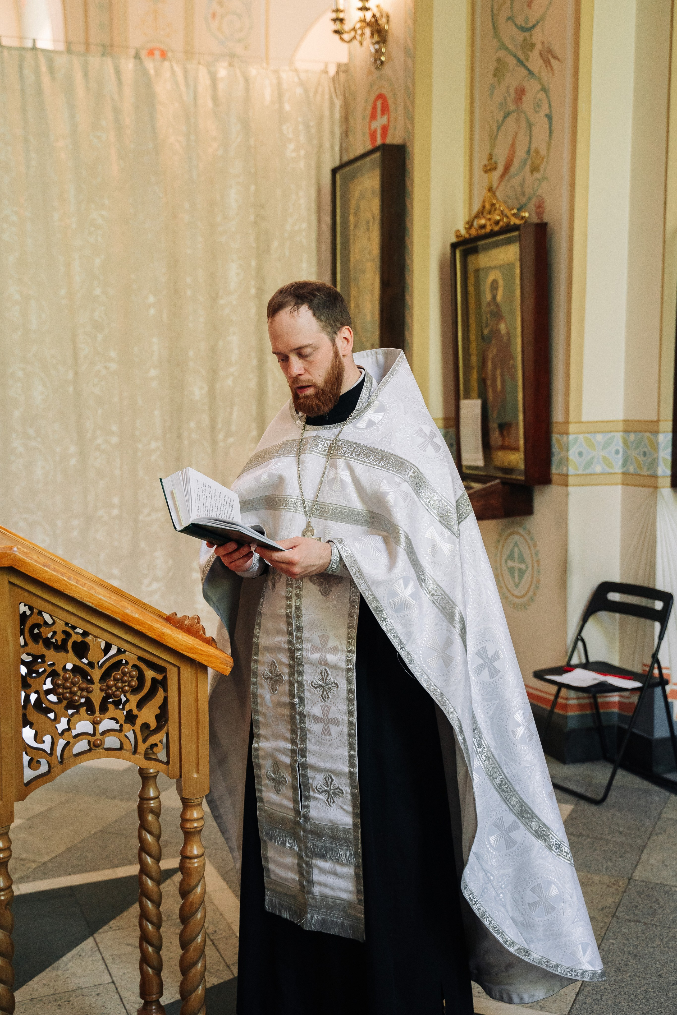 Крещение в Храме Богоявления Господня г. Химки. Свадебный и семейный фотограф в Москве и МО Геннадий Туманцев