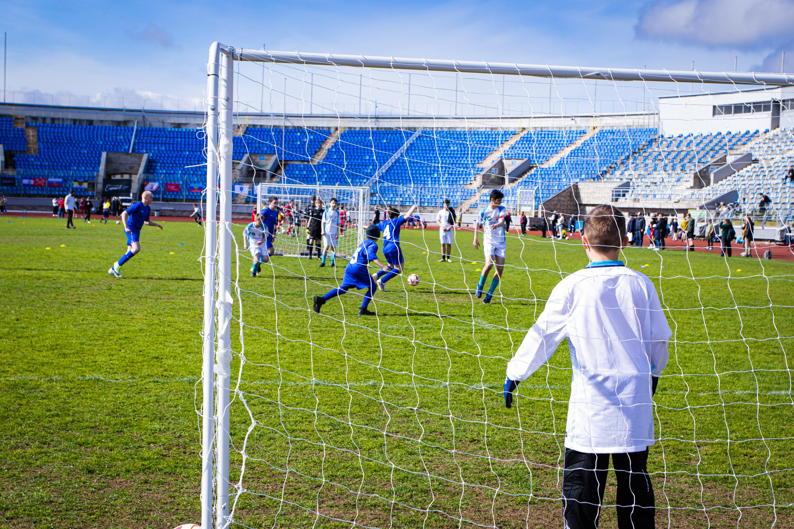 XI Ежегодный турнир по футболу «Юный Зенитовец». Фотограф ювелирных украшений в Санкт-Петербурге Воробьева Мария