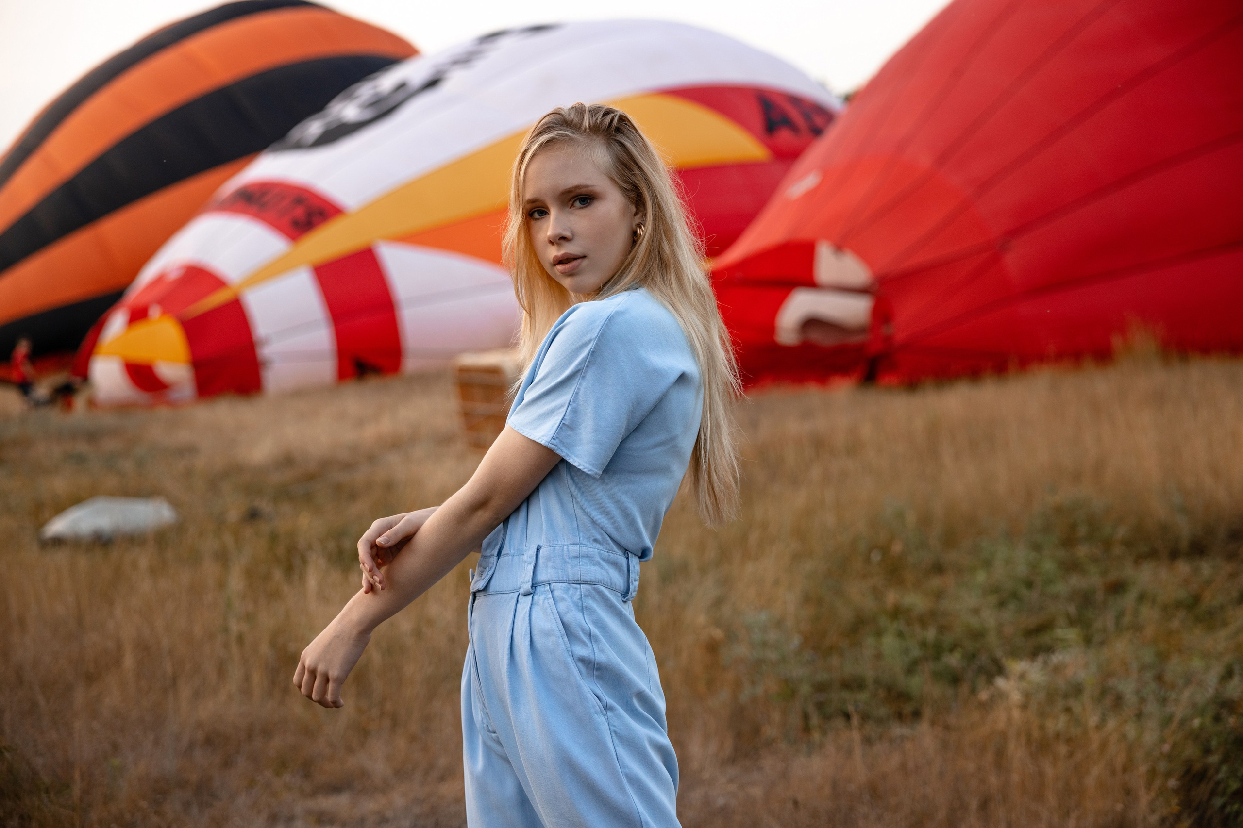 Ксюша, воздушный шар. Татьяна Мирзоян