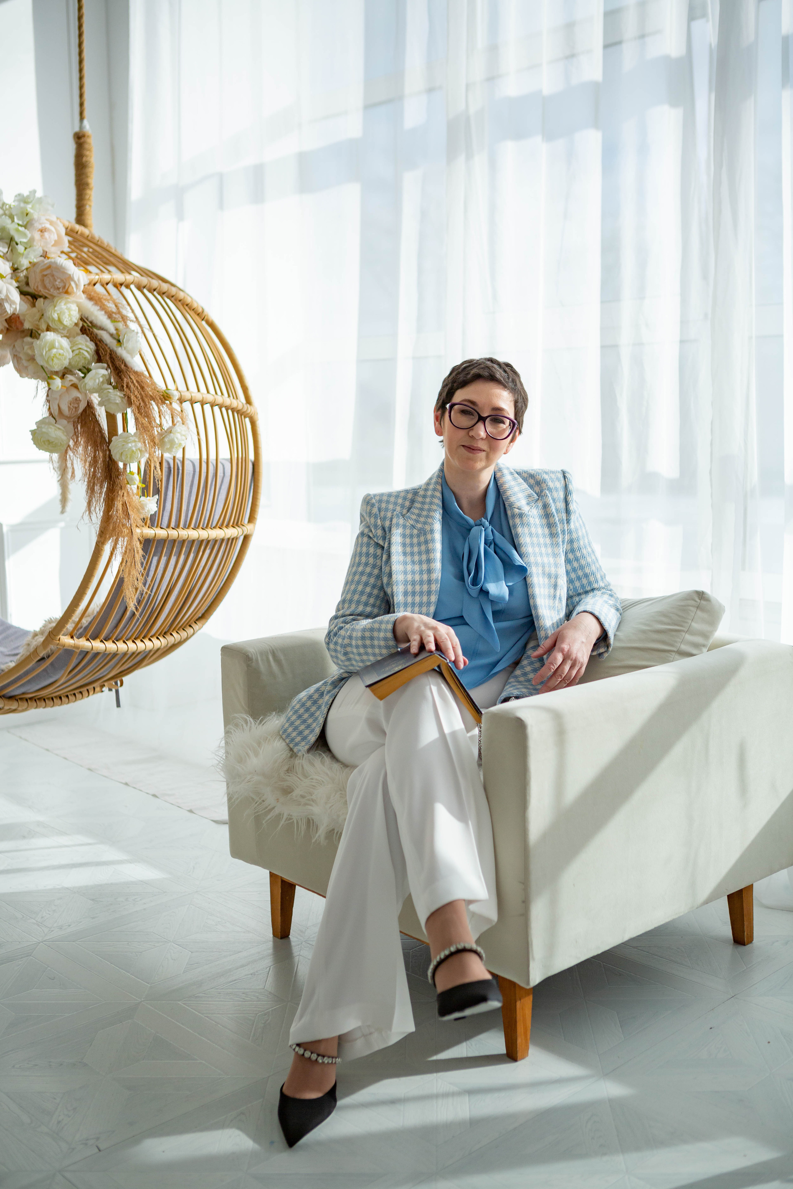 Съемка в студии. Антон Горячев