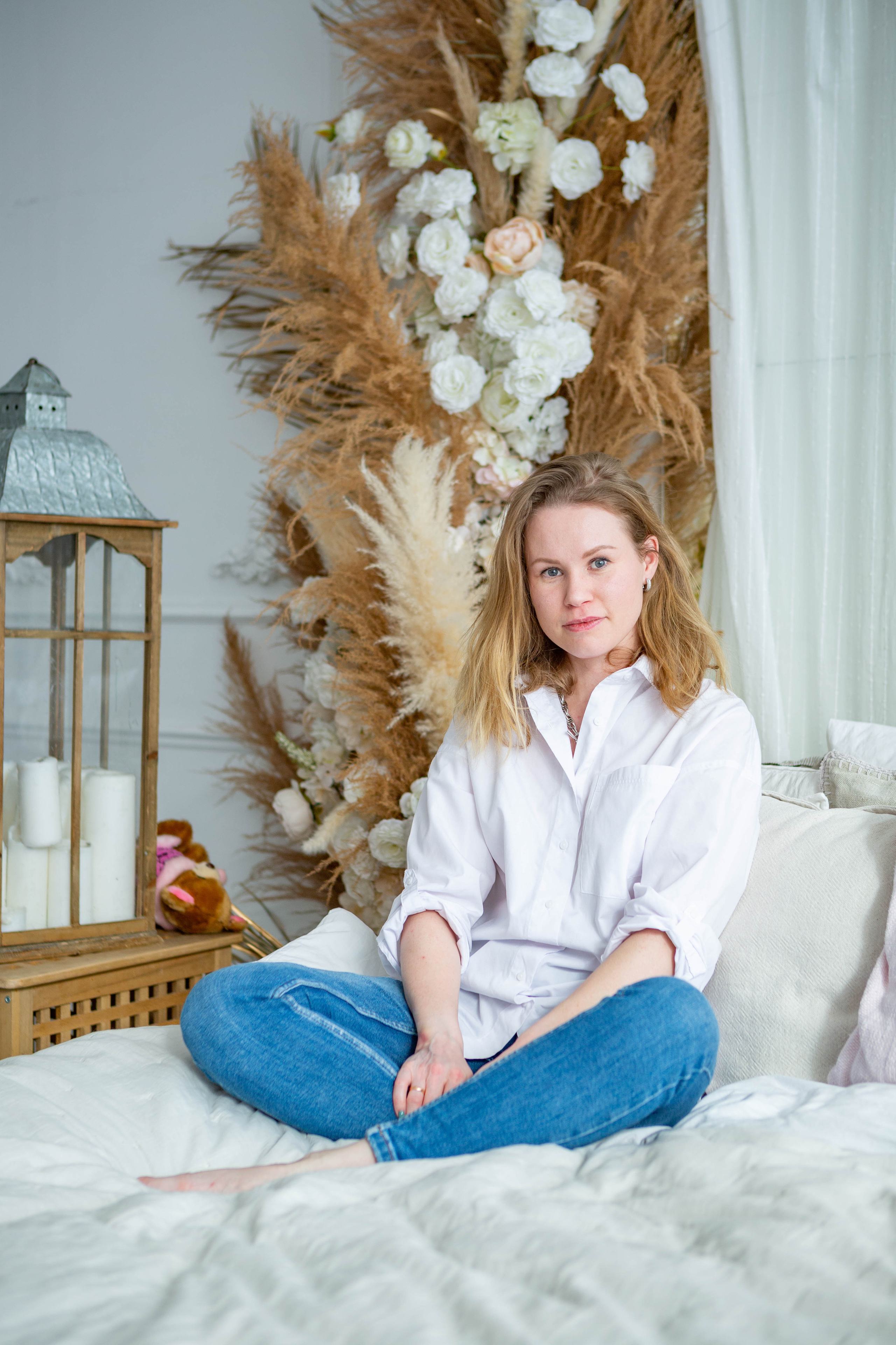 Съемка в студии. Антон Горячев