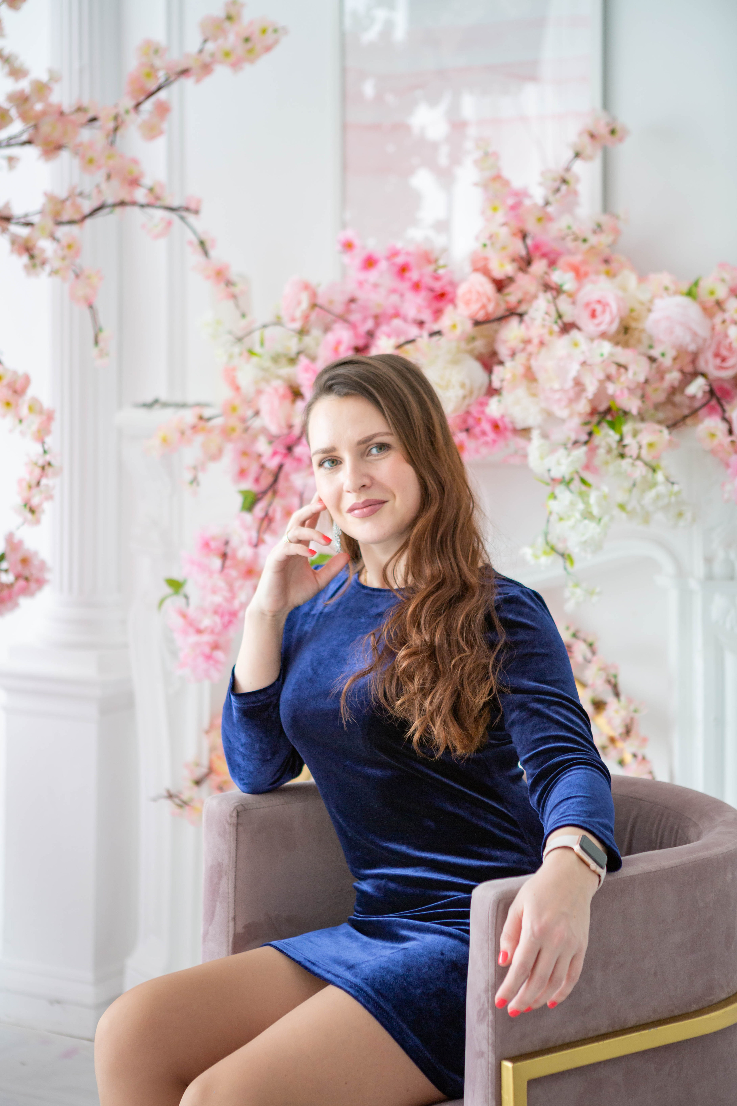 Съемка в студии. Антон Горячев