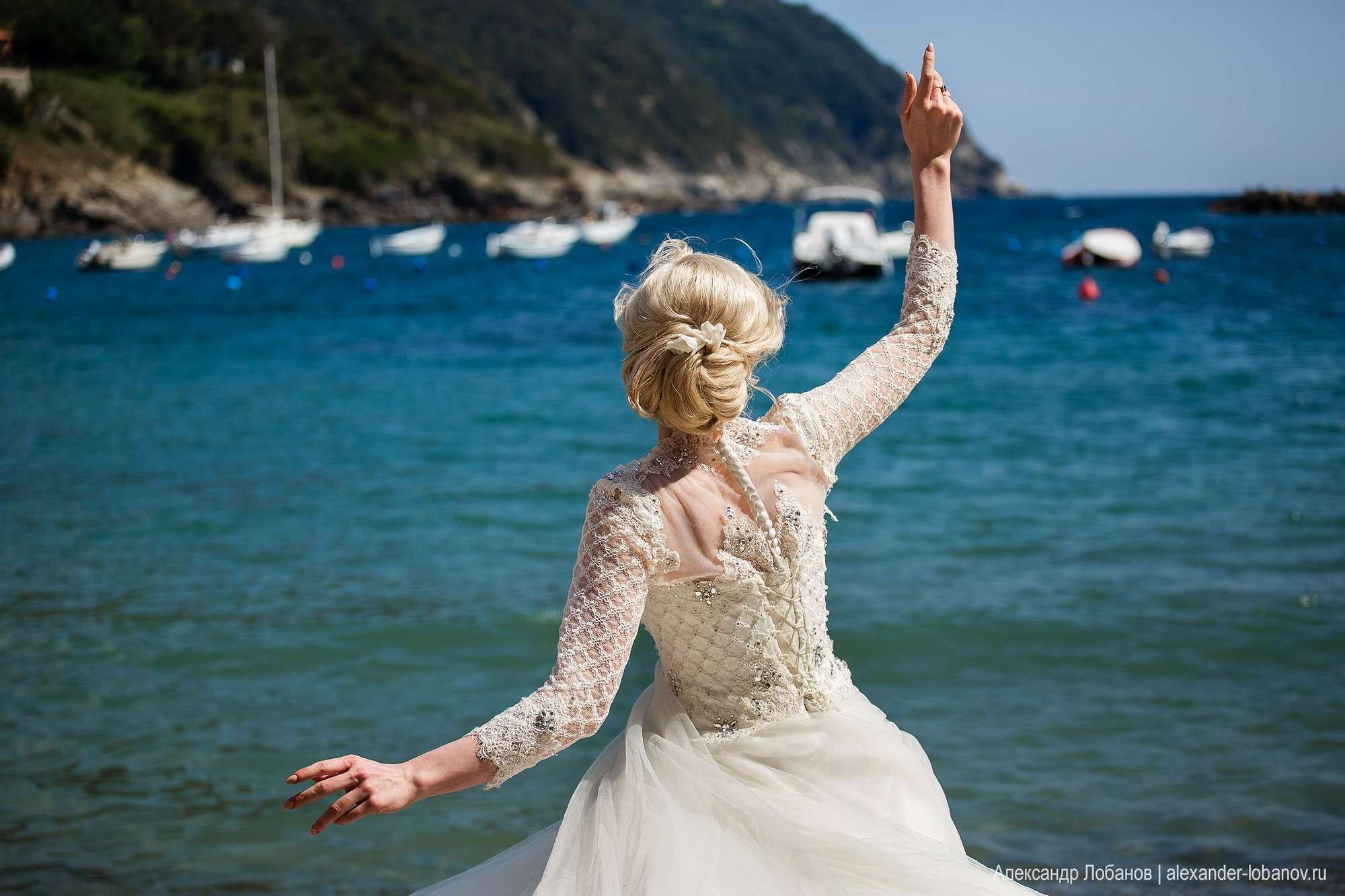 Свадьба Олега и Виктории в Портофино, Италия