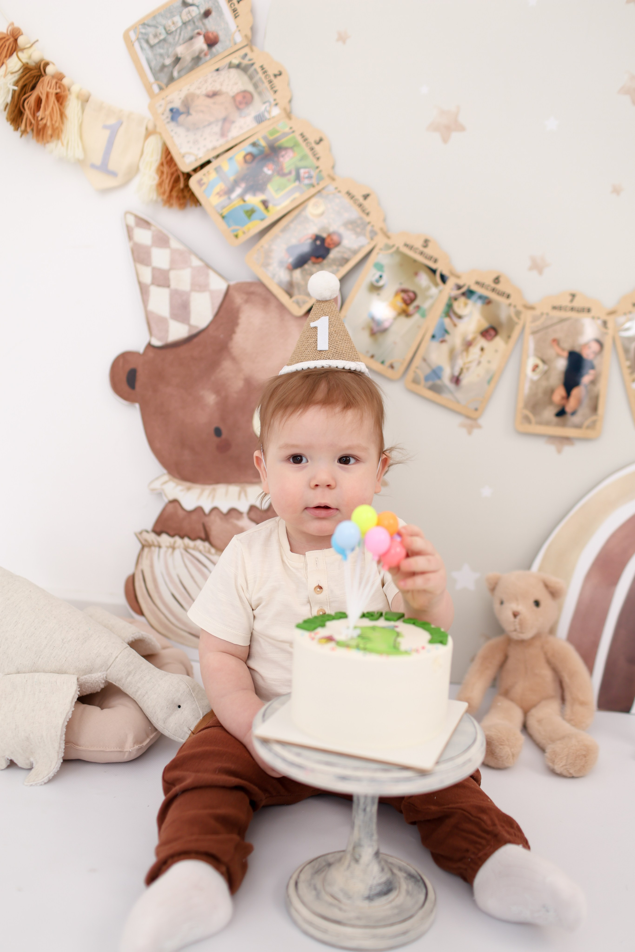 Годовасики. Нина Зеленева фотограф новорожденных