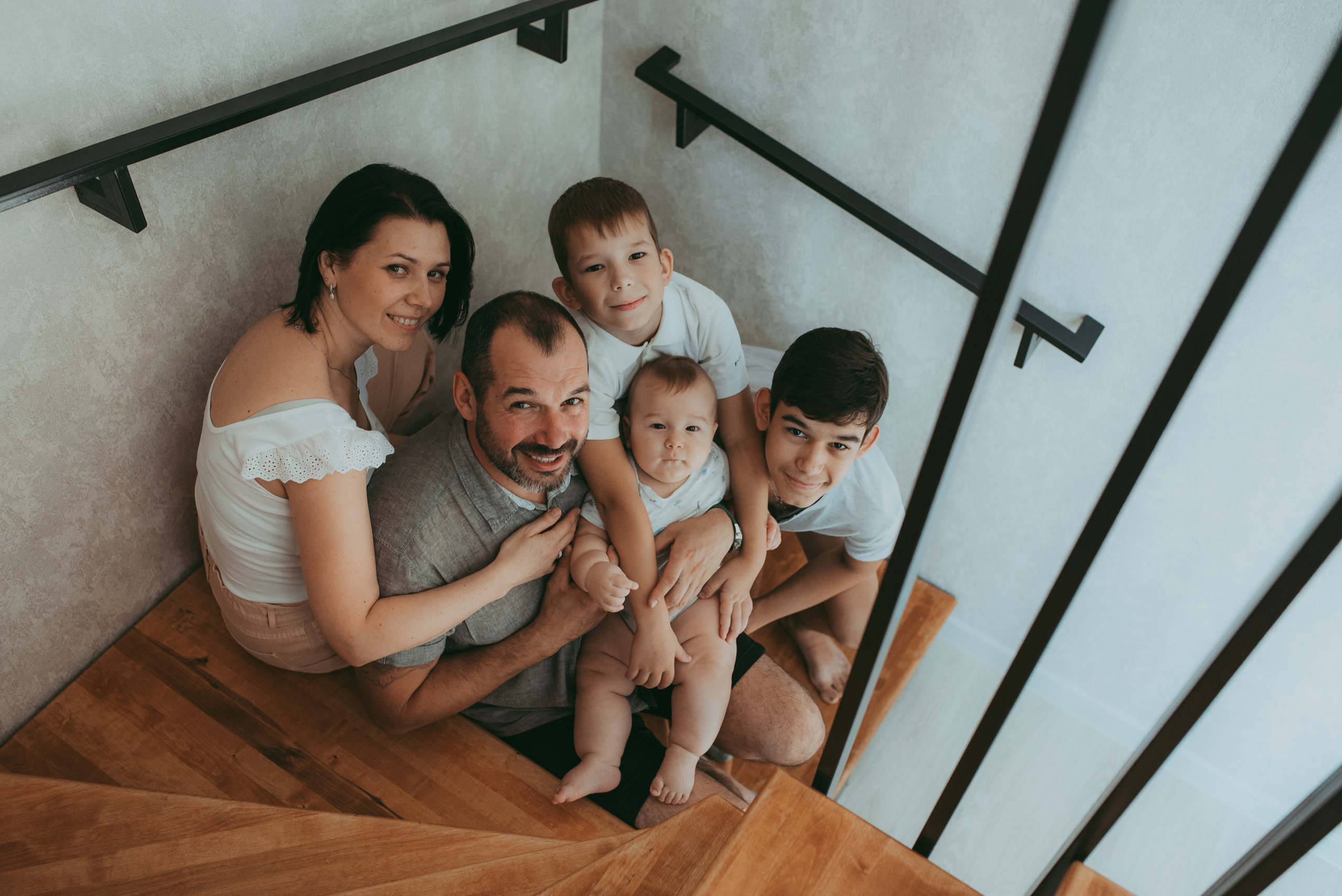 Лена, Рома и сыновья. Семейный и детский фотограф в Новосибирске и Краснообске — Анна Ким