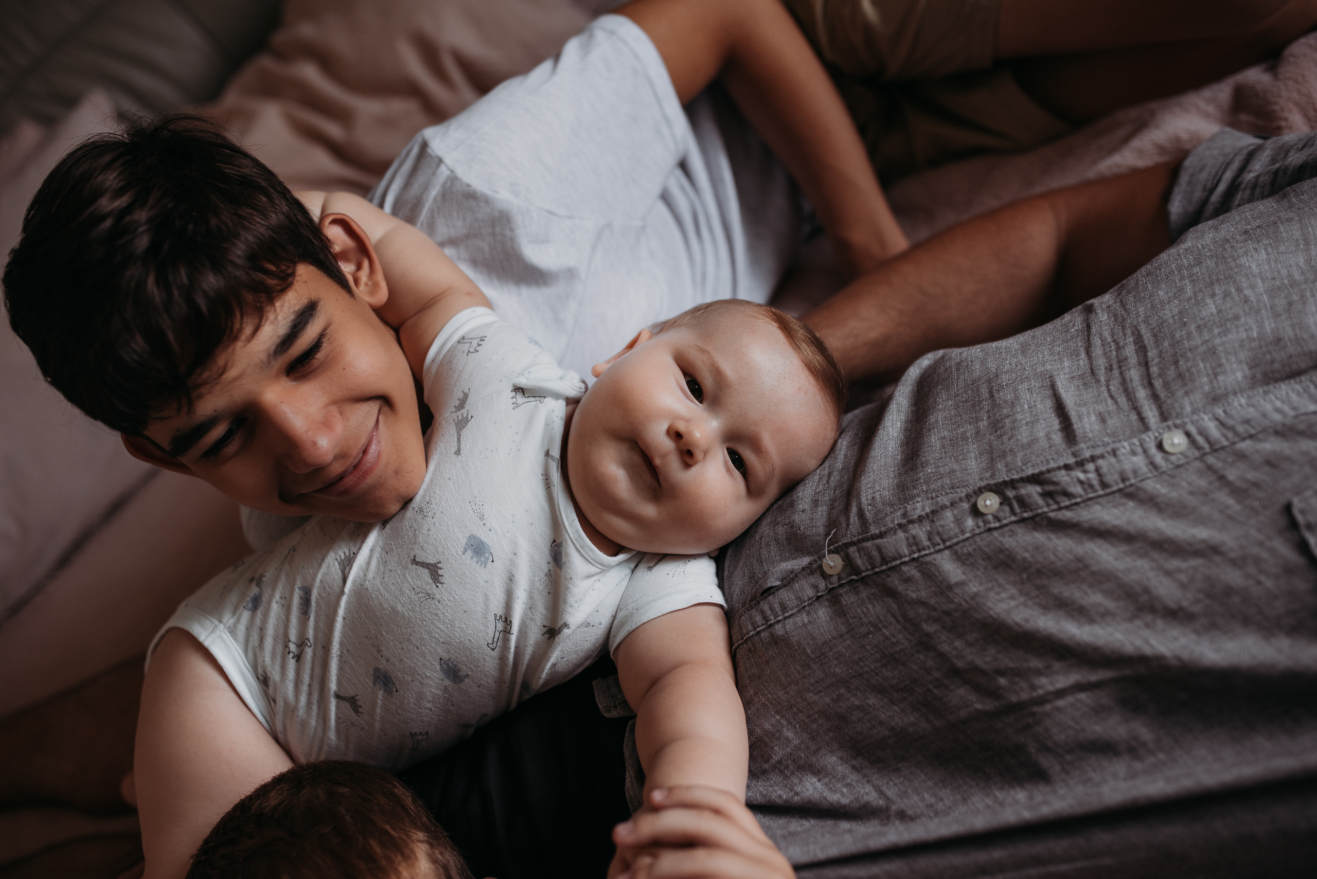 Лена, Рома и сыновья. Семейный и детский фотограф в Новосибирске и Краснообске — Анна Ким