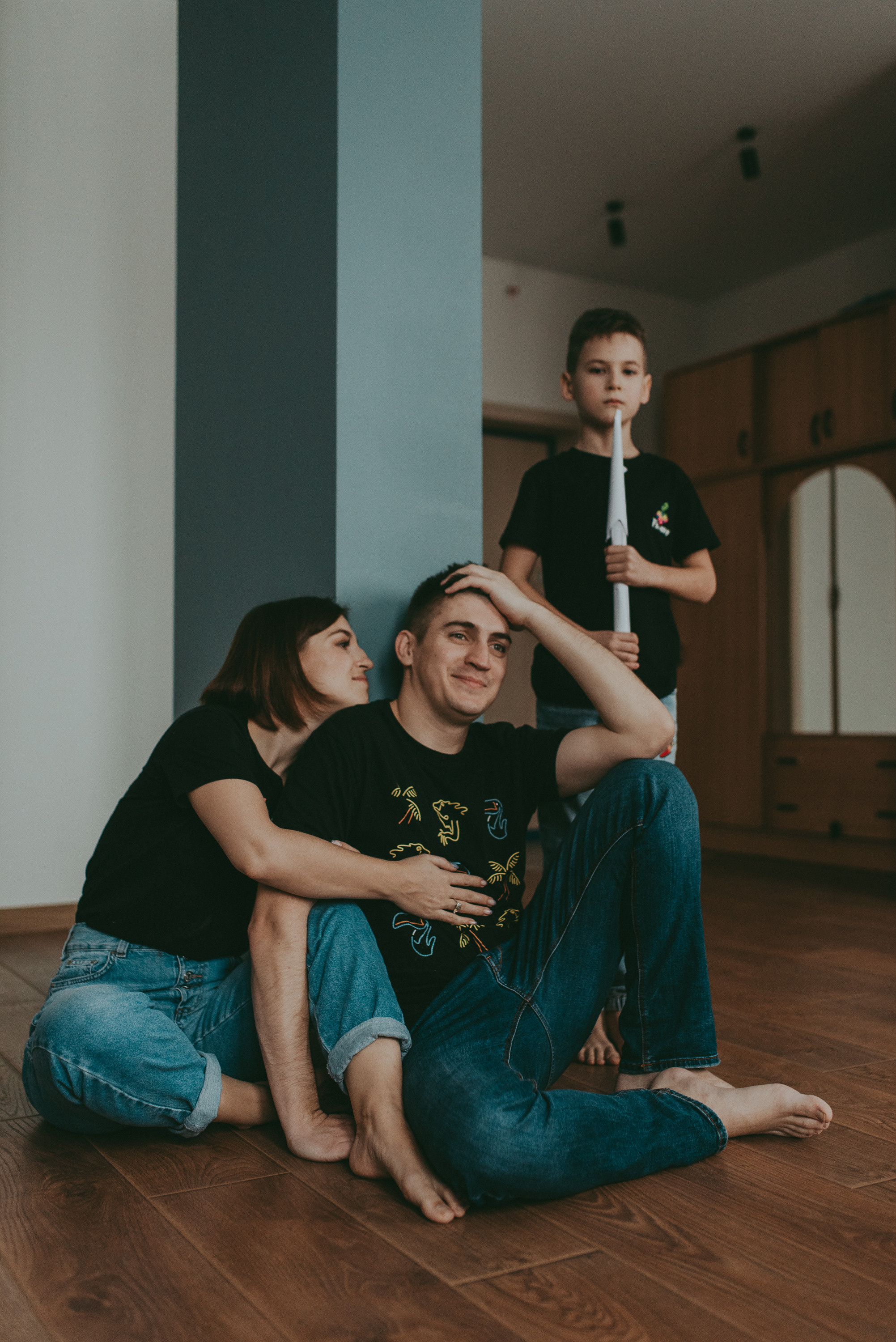 Настя, Андрей и Ярик. Семейный и детский фотограф в Новосибирске и Краснообске — Анна Ким