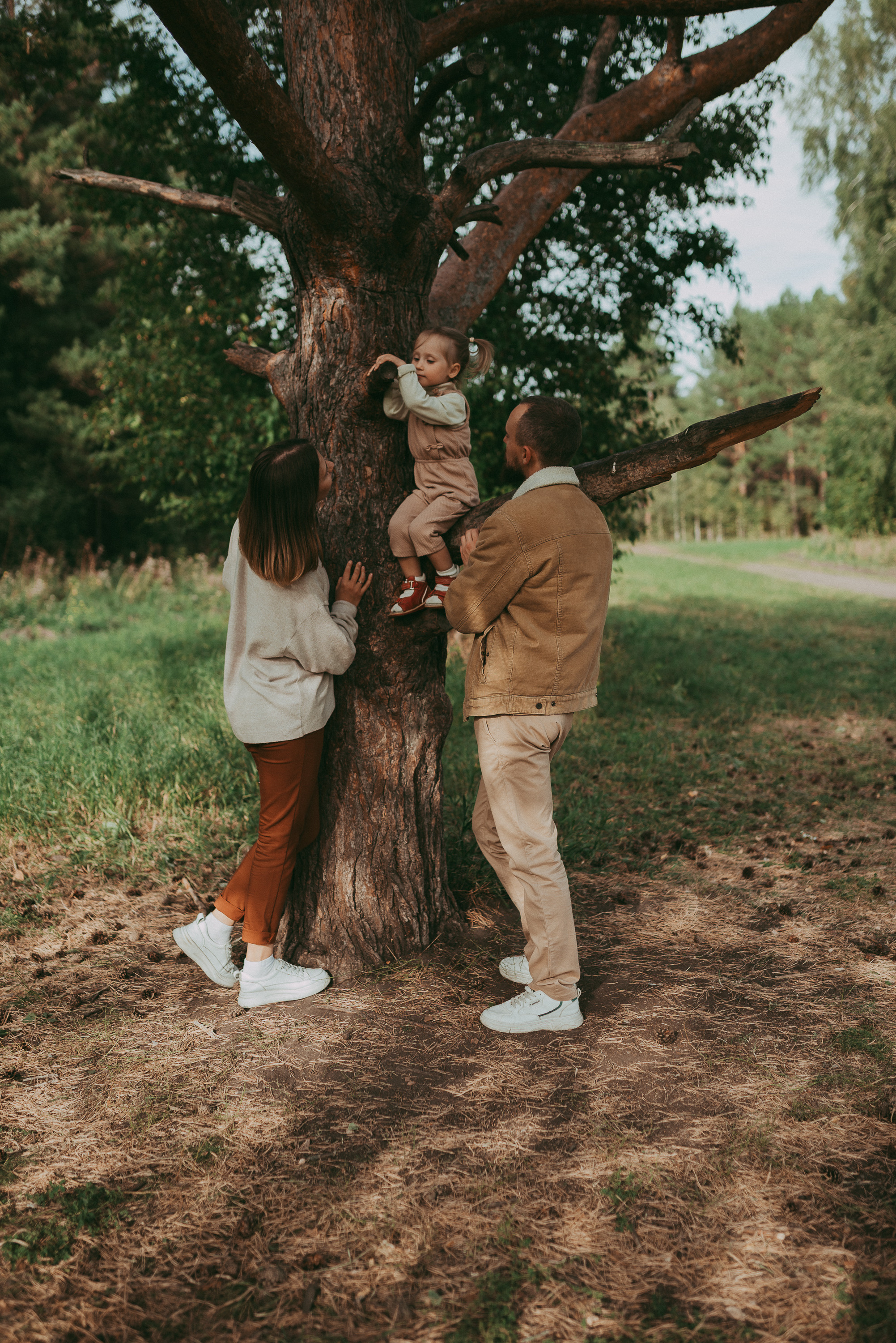 Даша, Женя и Алисочка. Семейный и детский фотограф в Новосибирске и Краснообске — Анна Ким