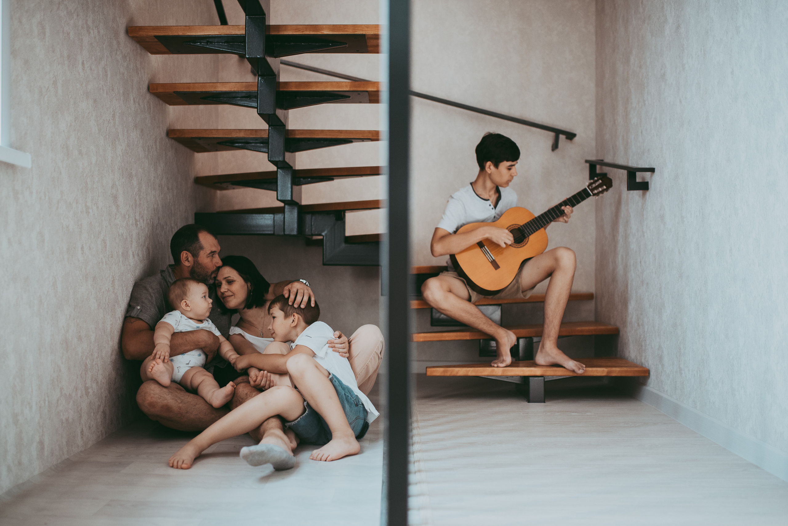 Лена, Рома и сыновья. Семейный и детский фотограф в Новосибирске и Краснообске — Анна Ким